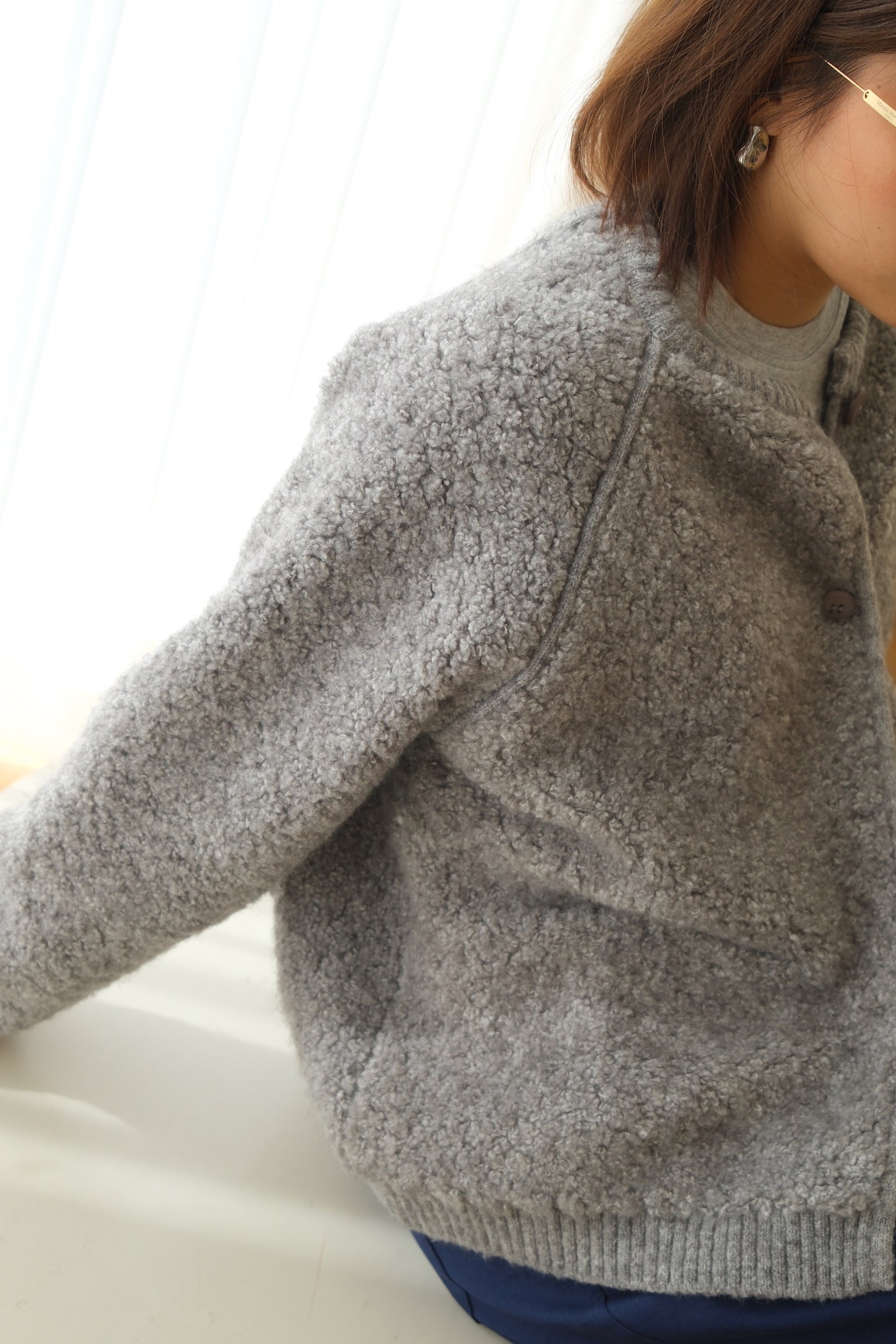 Fluffy Fleece cardigan
