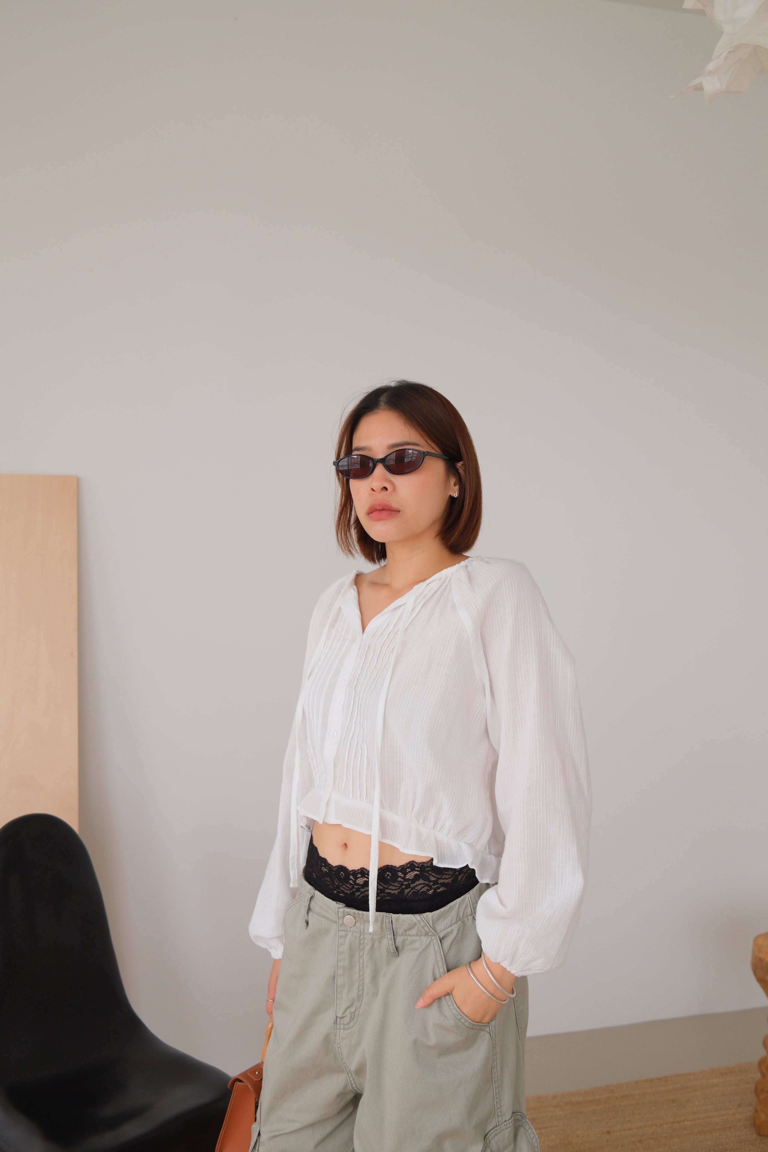Sophie Tie-Front Blouse