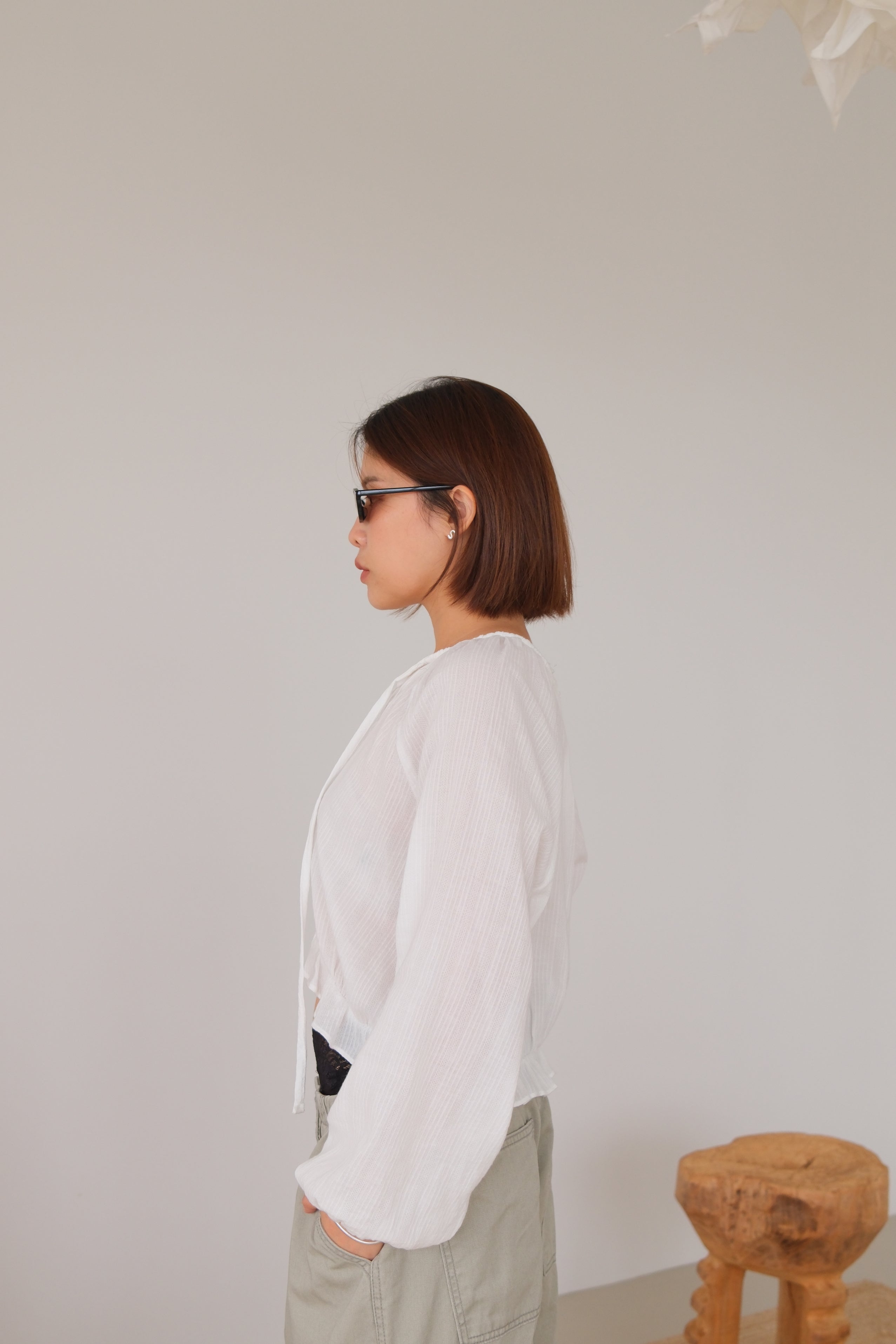 Sophie Tie-Front Blouse