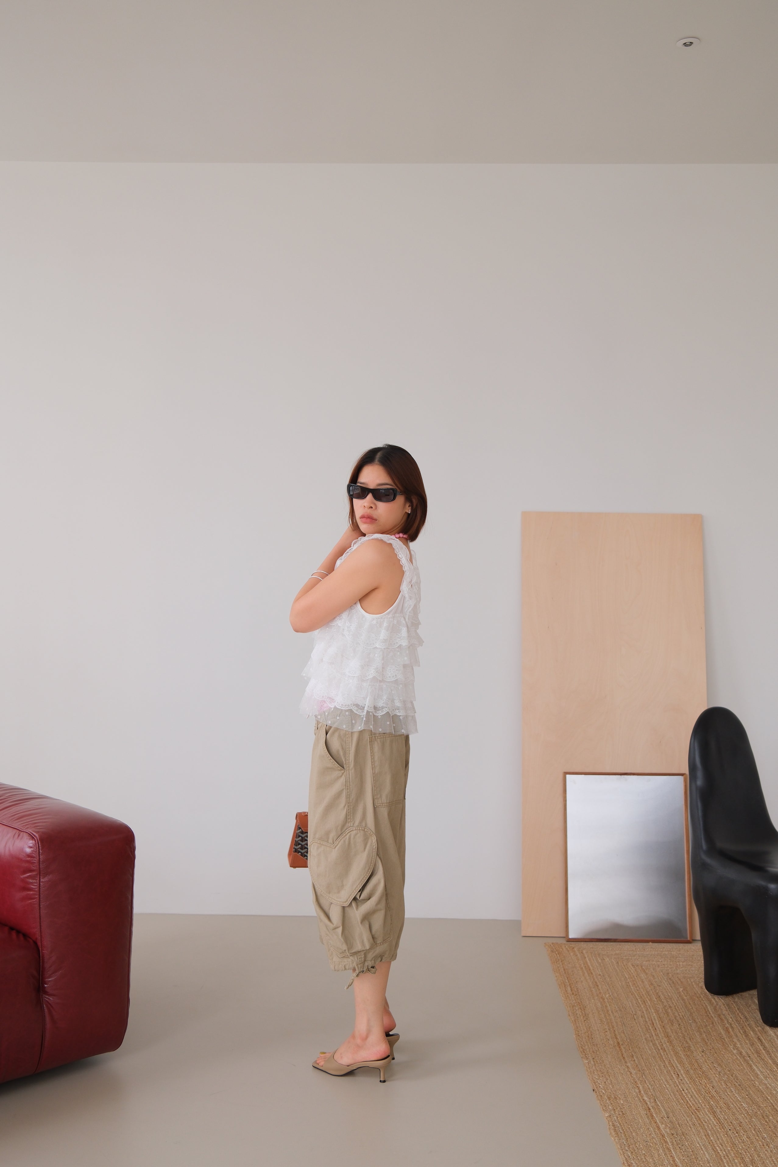Lulu Tiered Ruffle Tank