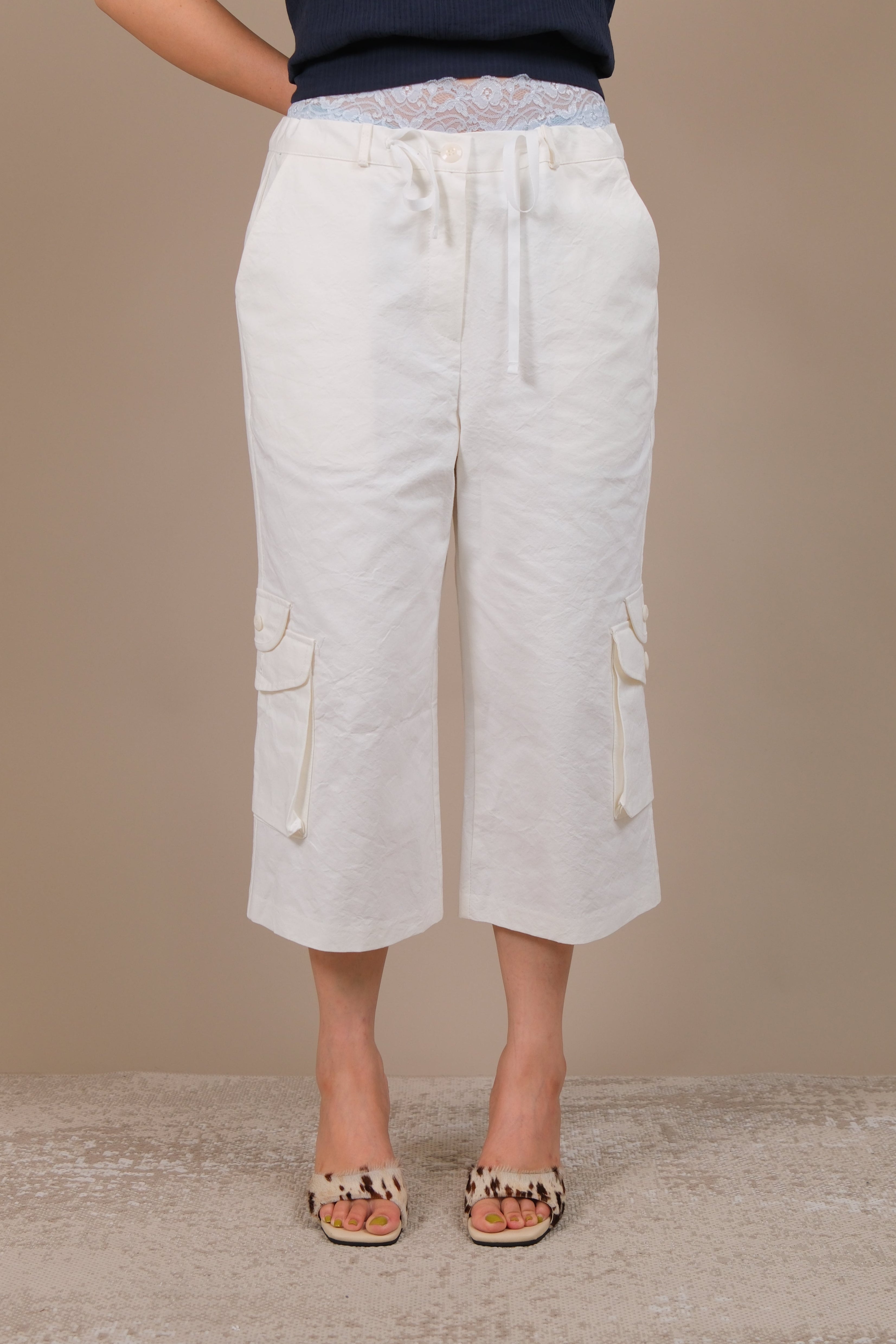 Slouchy Crop Cargo