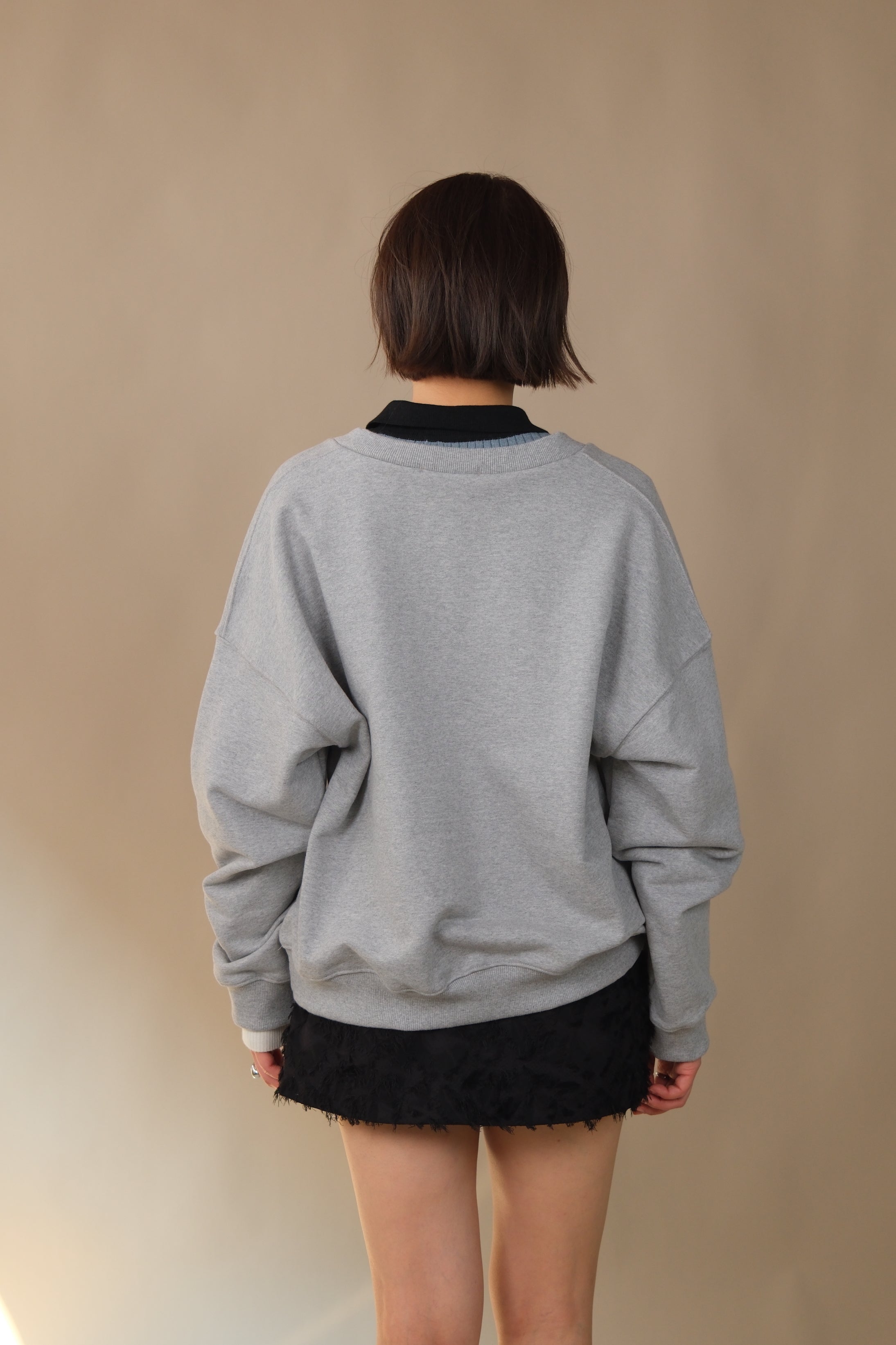 Pint v neck sweatshirt