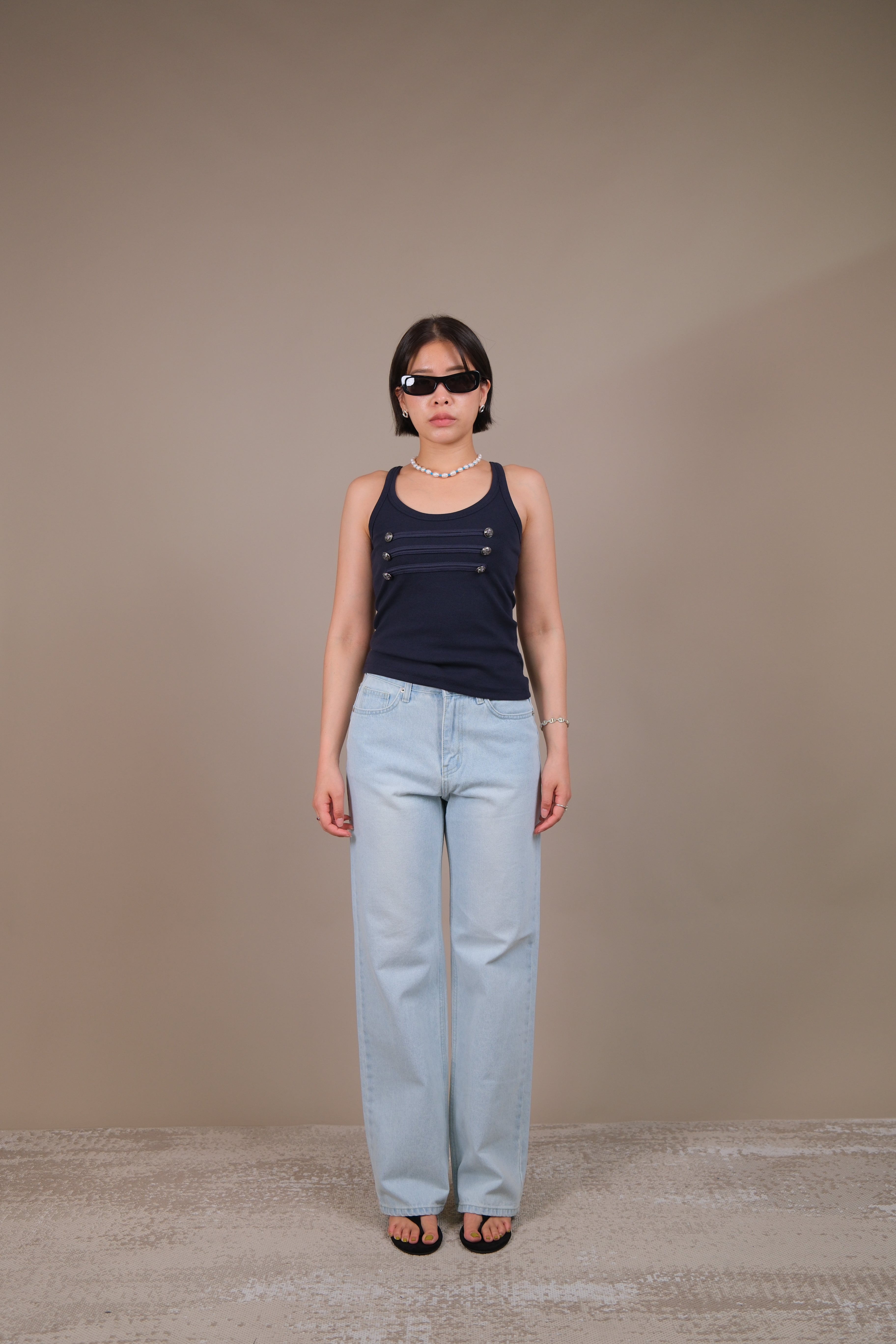 Sun-Kissed Slim Fit Denim