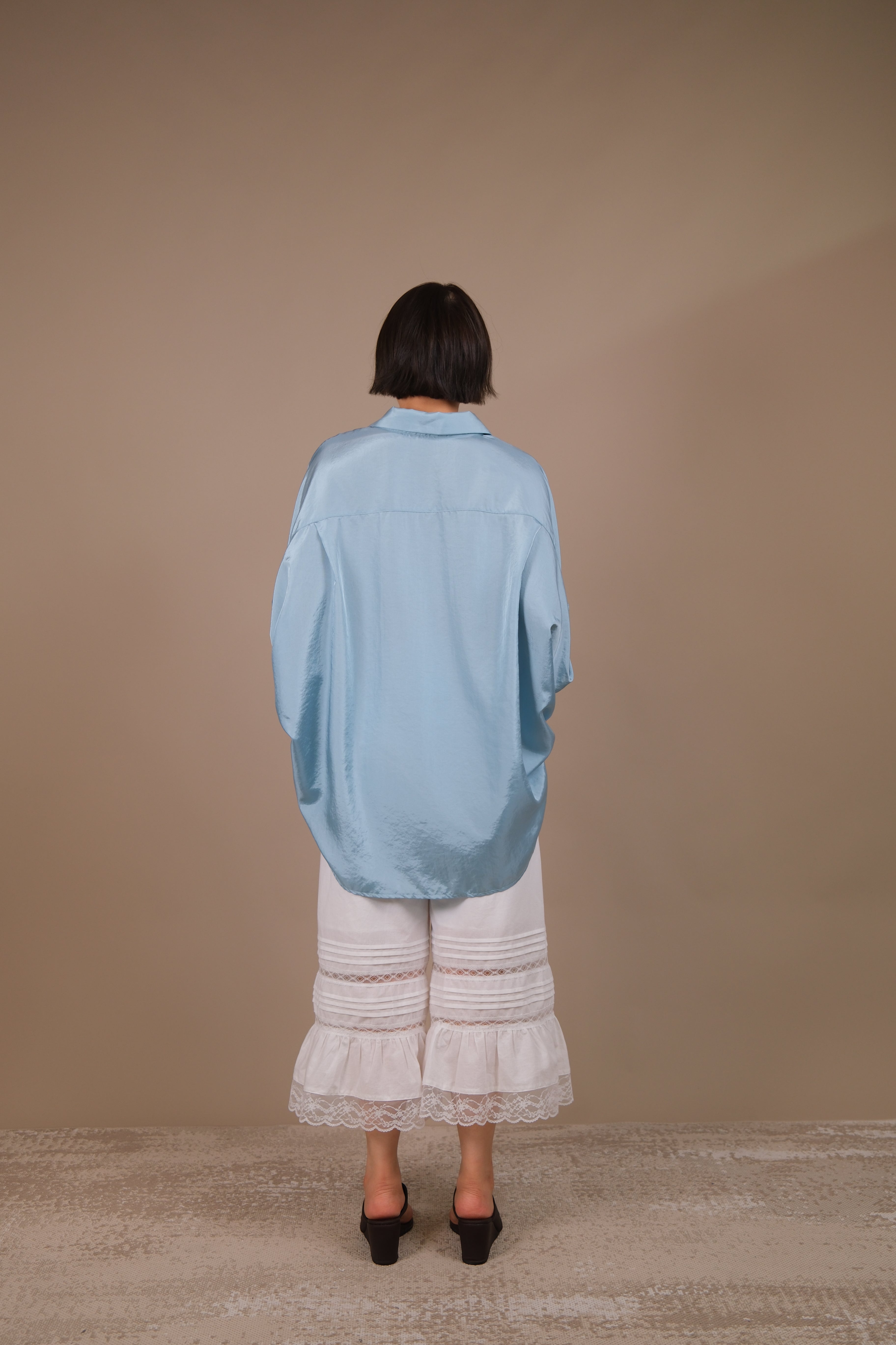 Boyish Satin Shirt