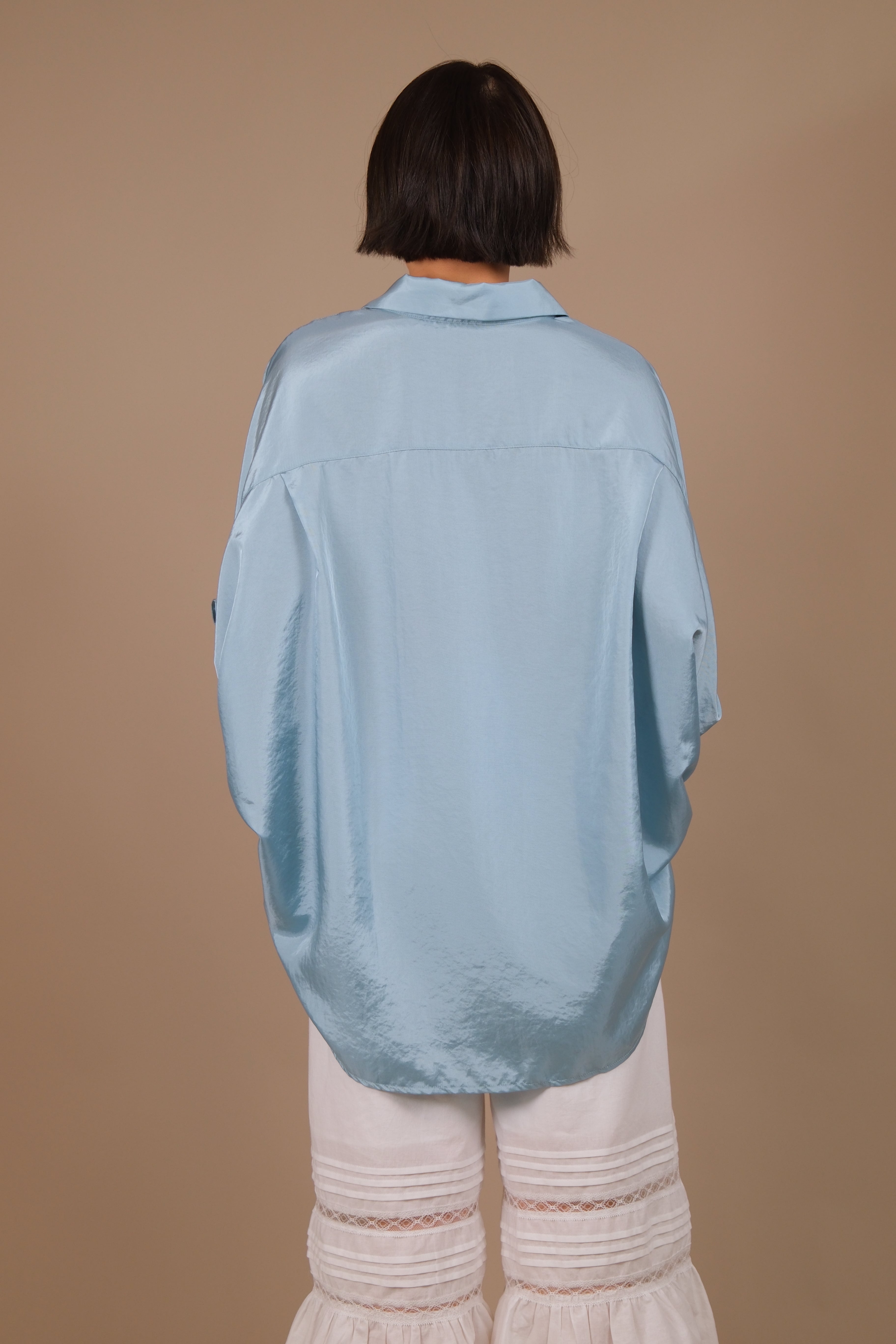 Boyish Satin Shirt