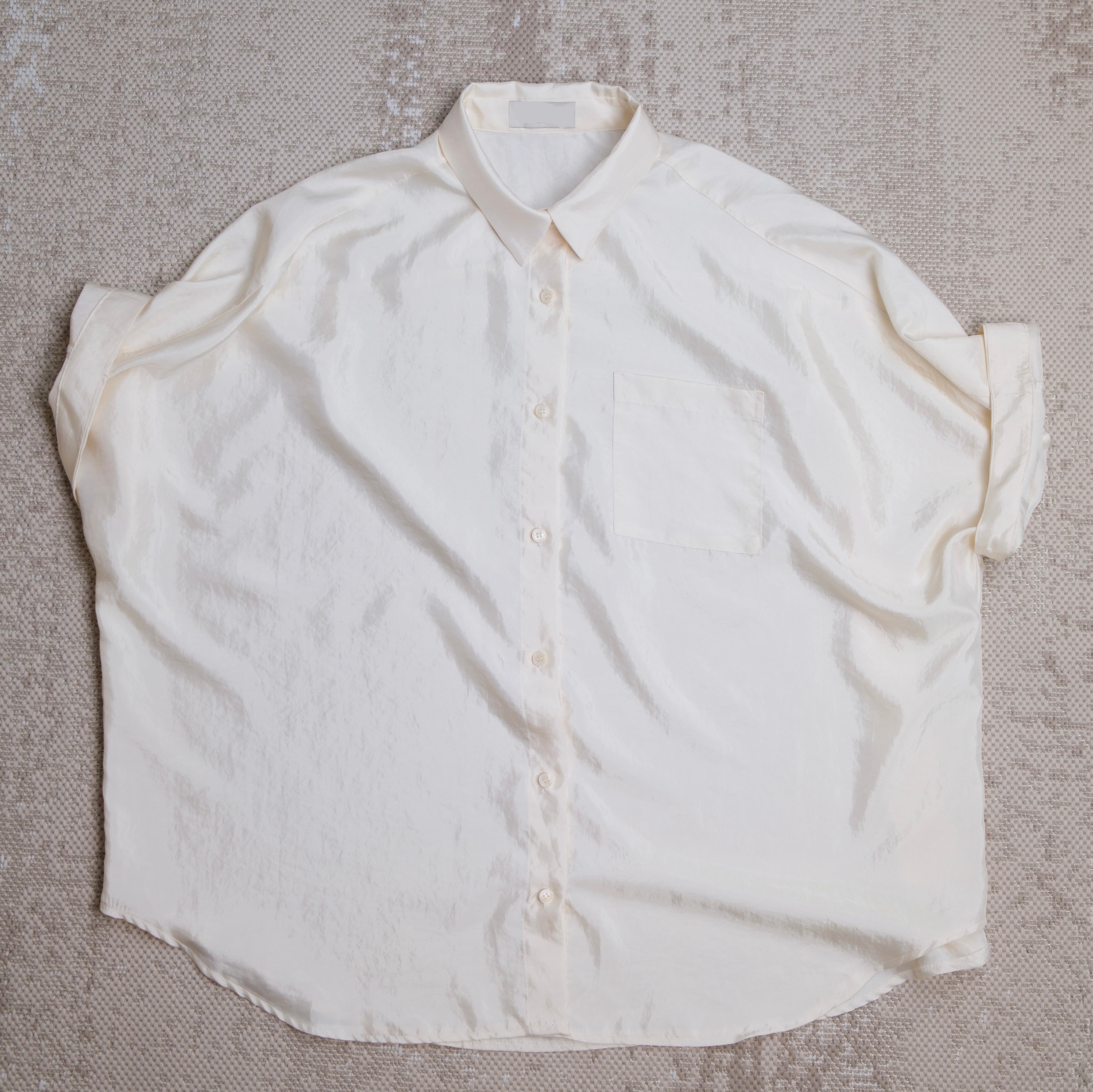 Boyish Satin Shirt