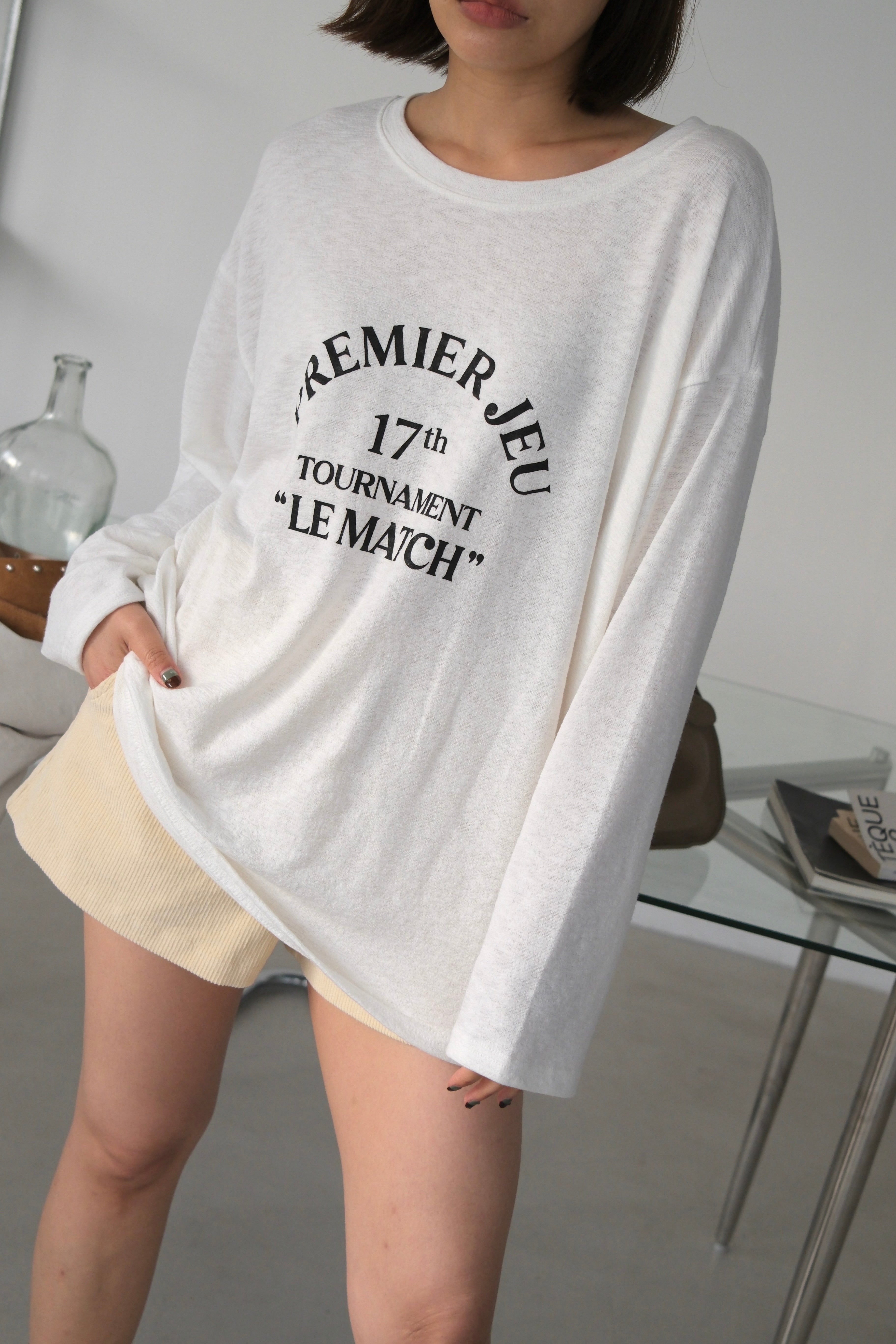 Le Match longsleeve tee