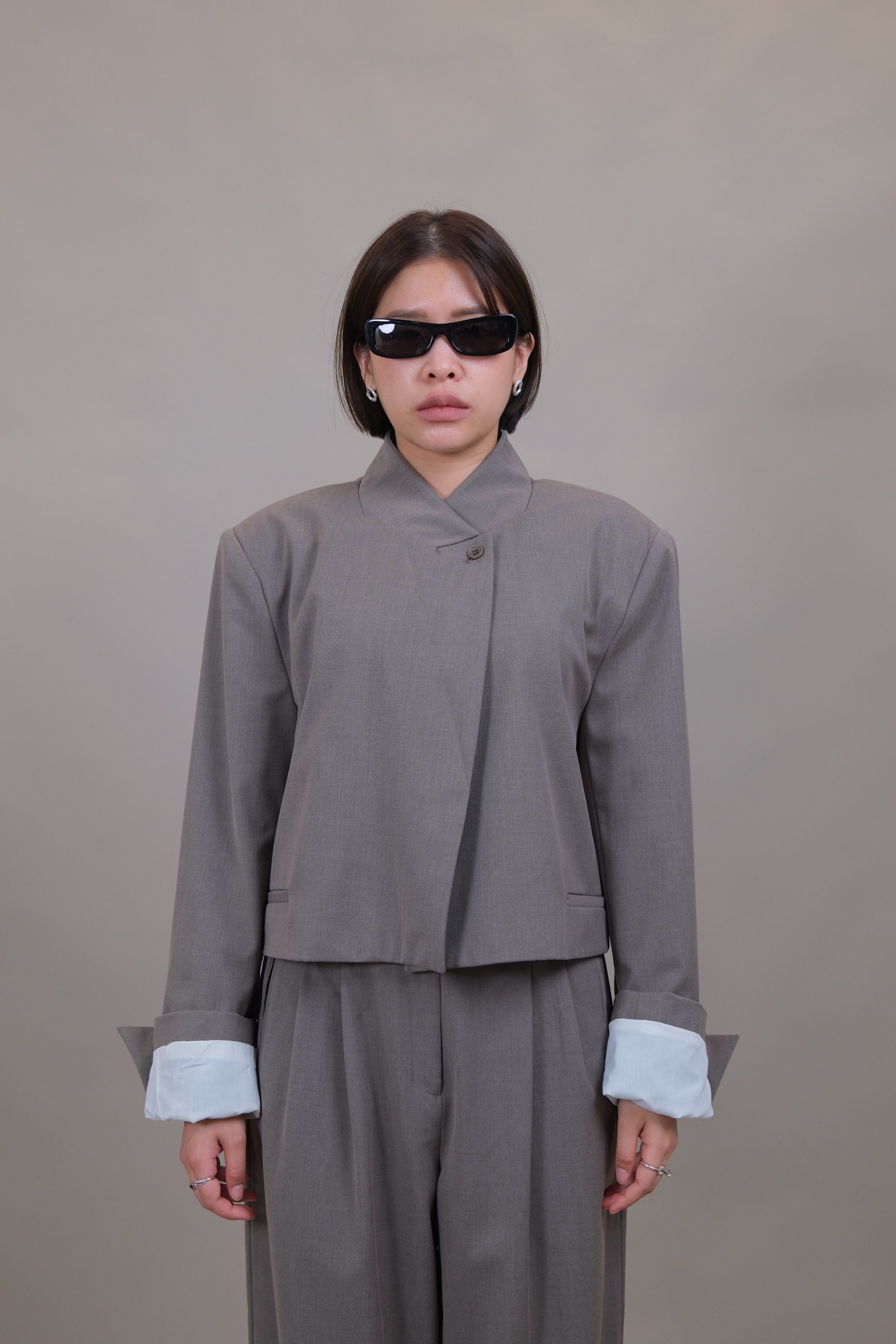 Muse Tailored Crop Jacket