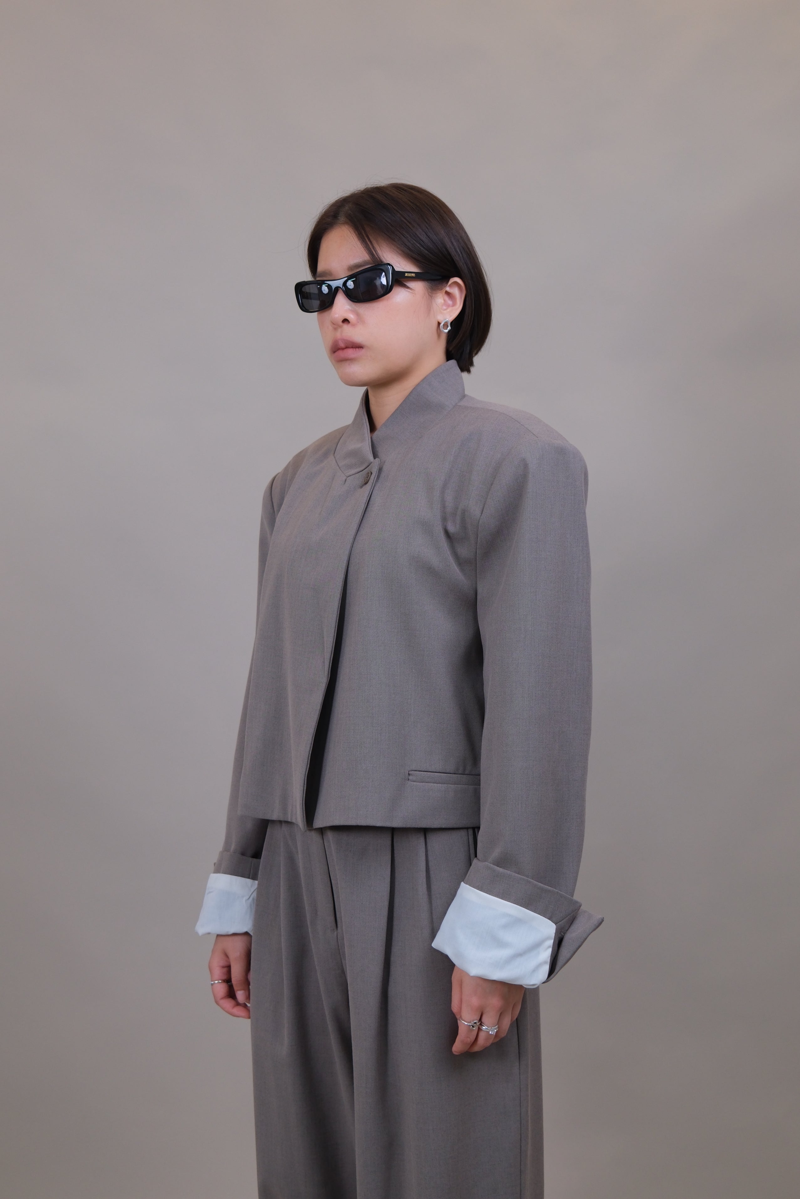 Muse Tailored Crop Jacket