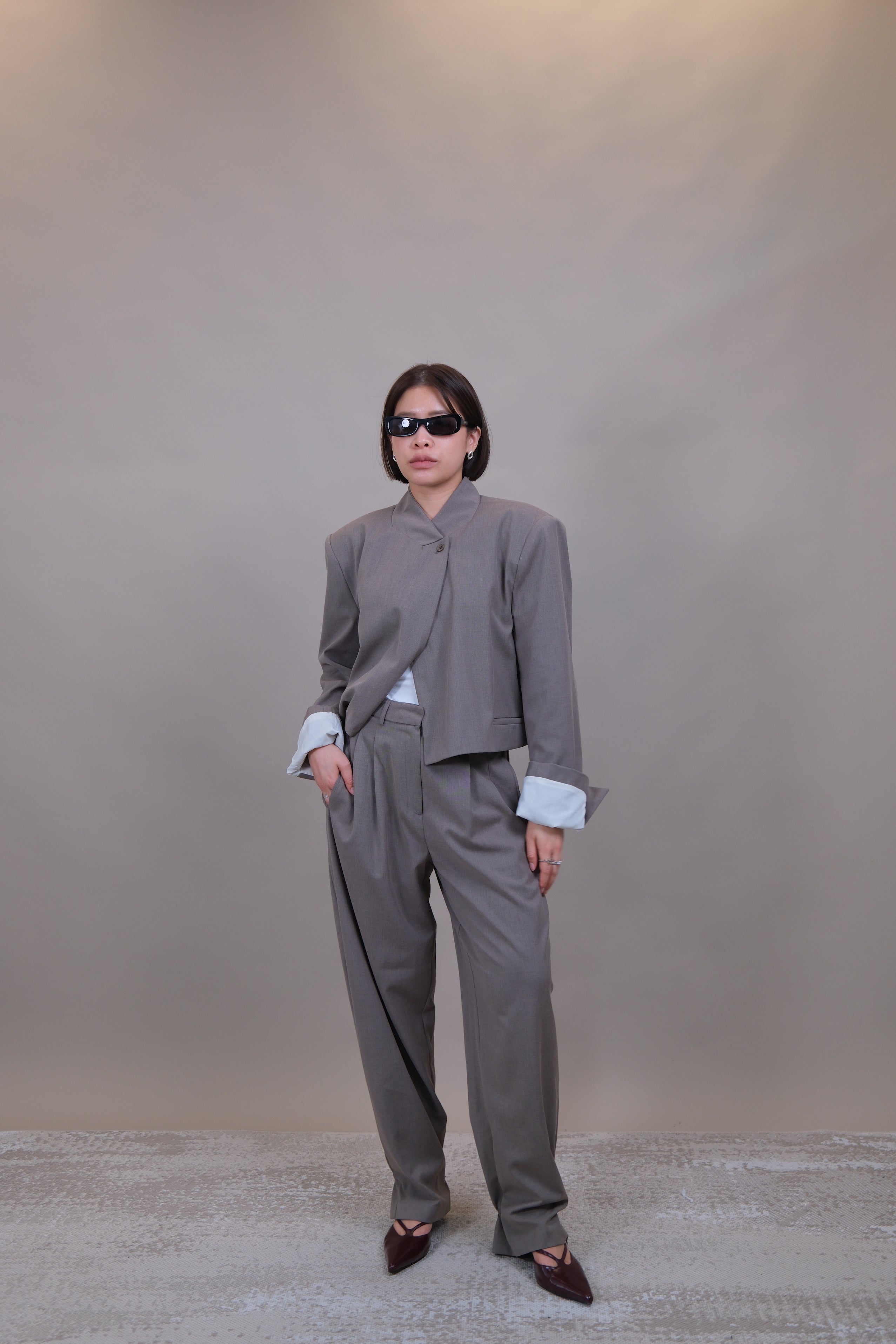 Muse Tailored Crop Jacket