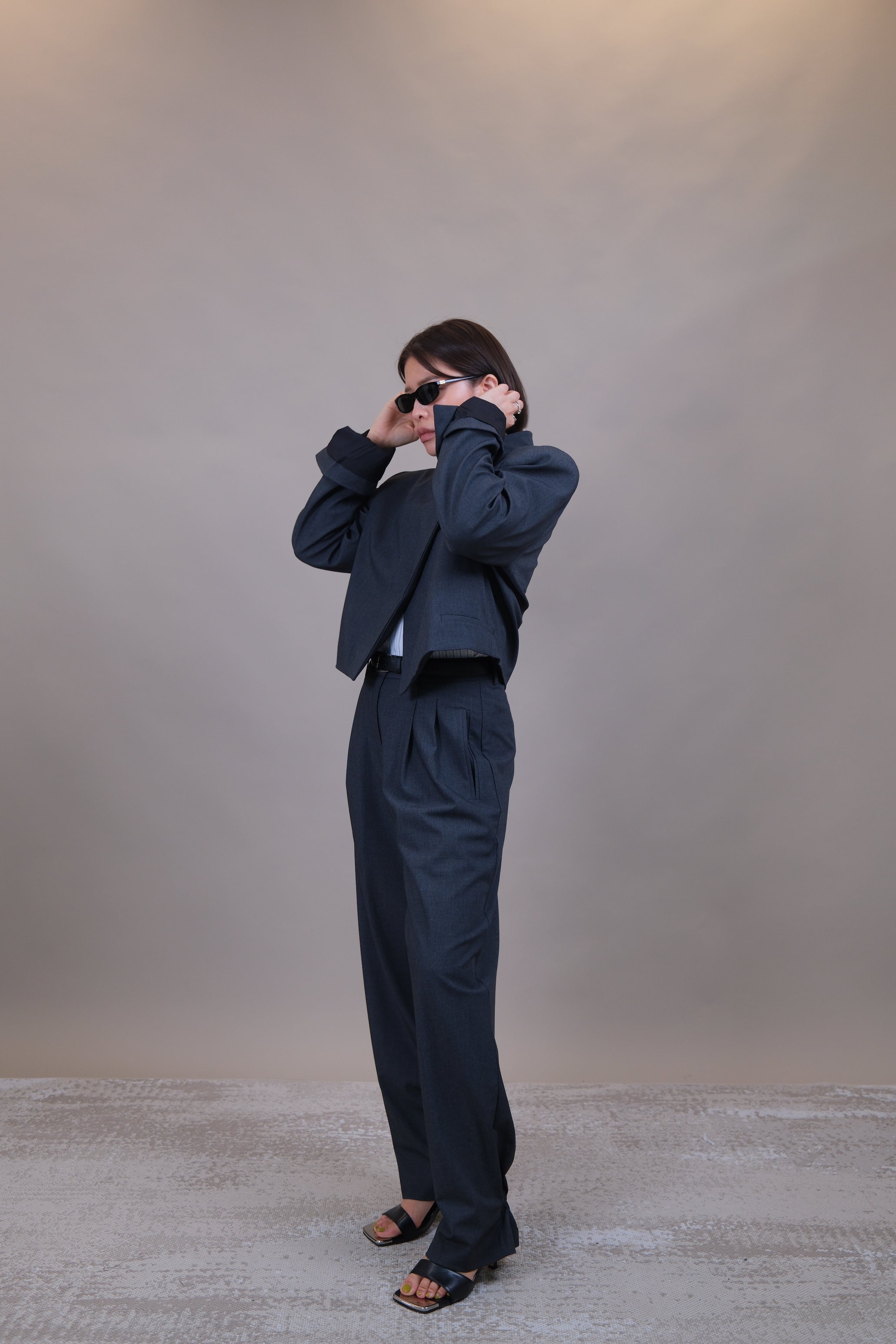 Muse Tailored Crop Jacket