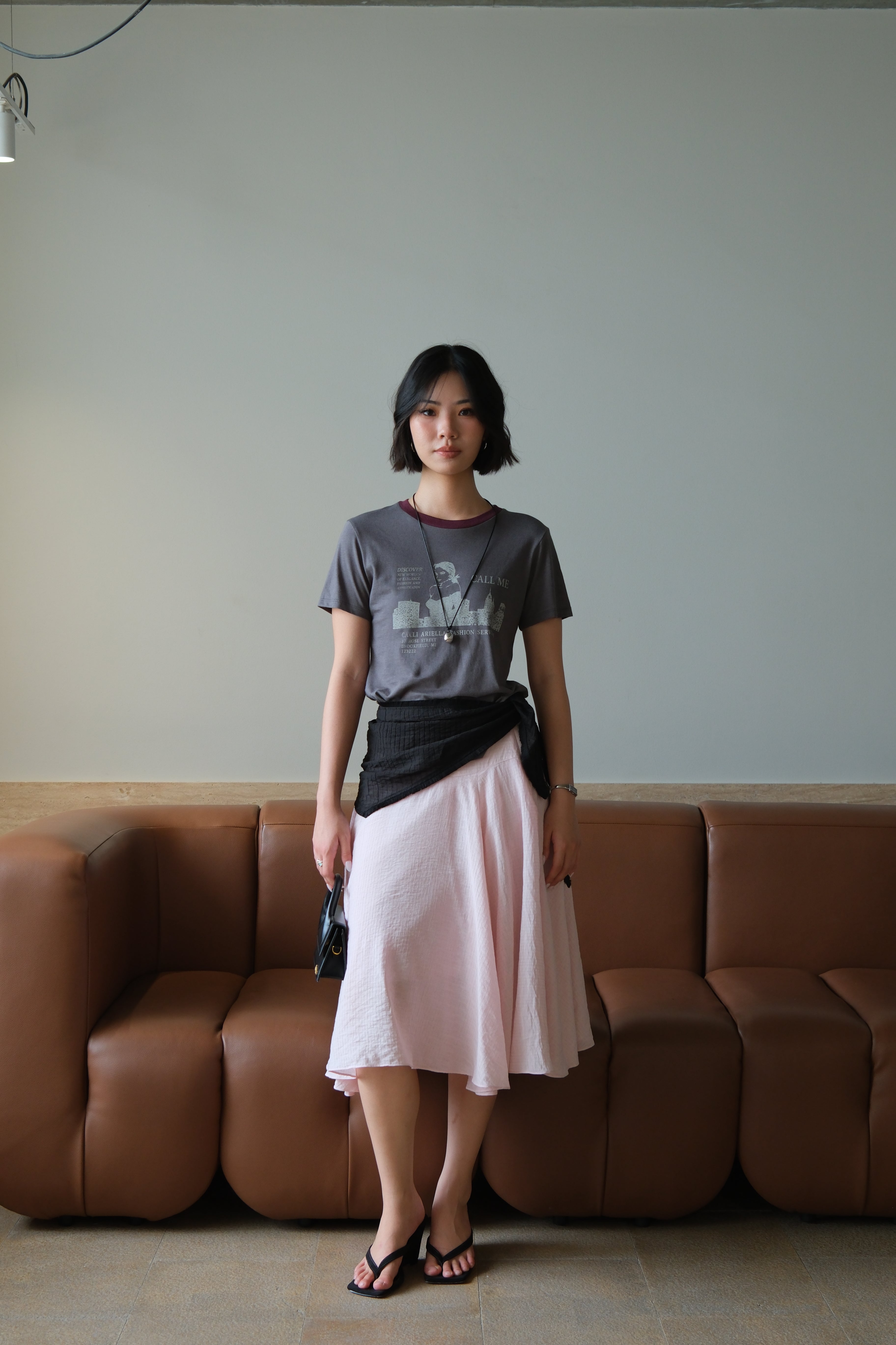 Sena Flowy Midi Skirt