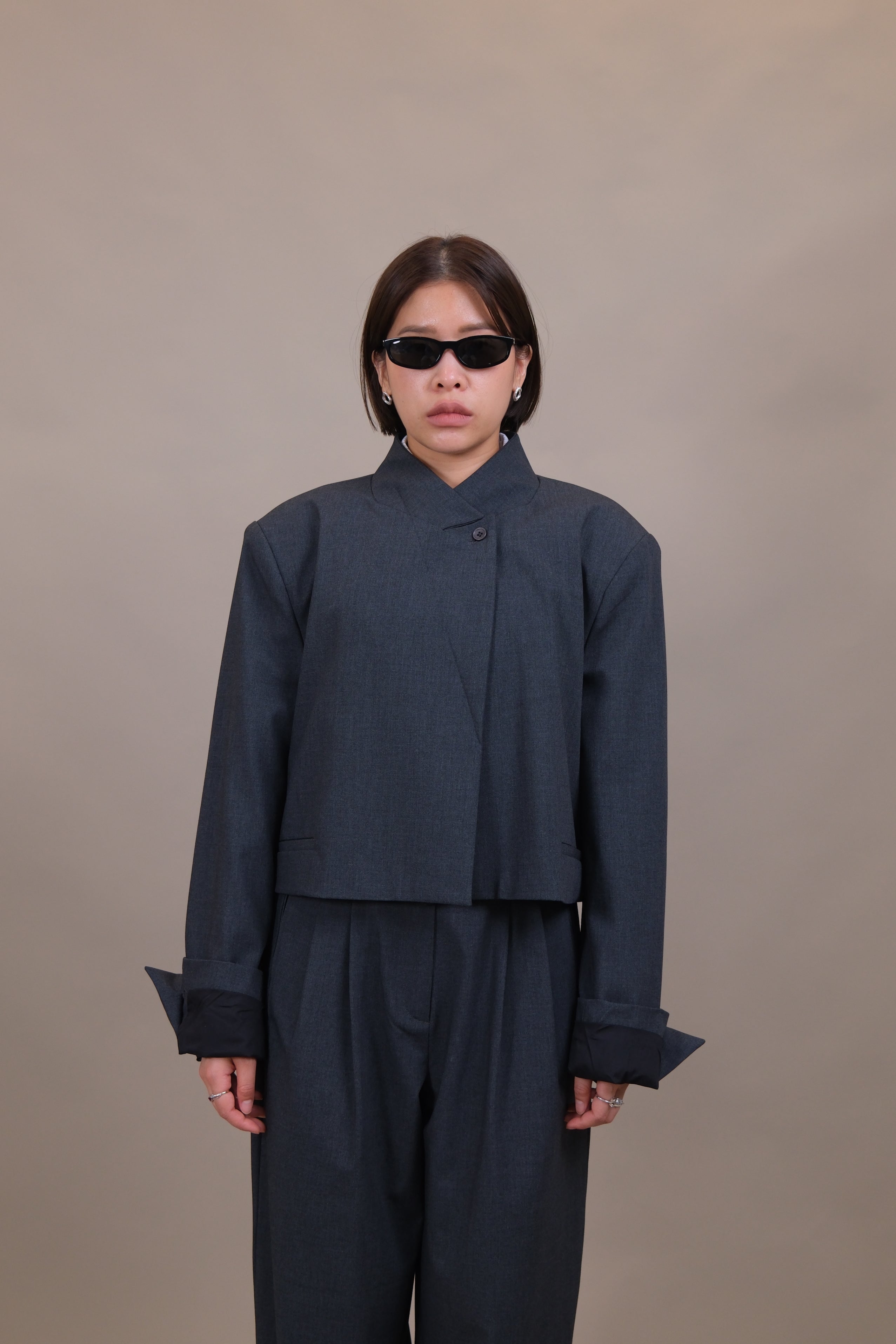 Muse Tailored Crop Jacket