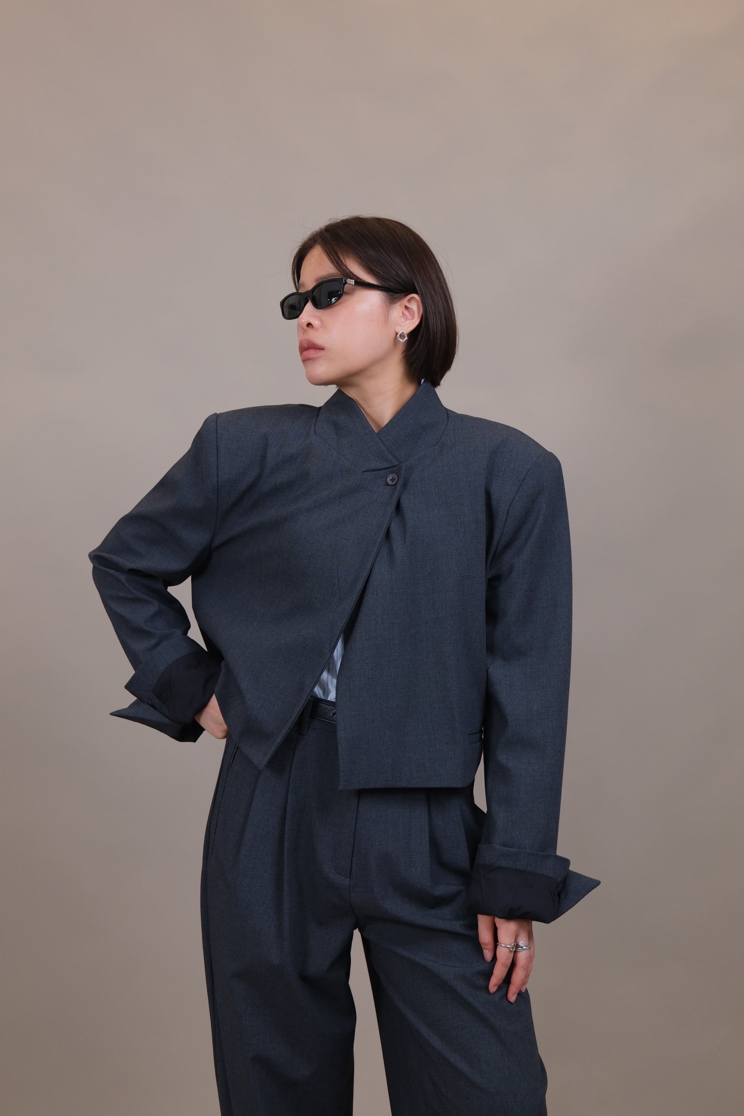 Muse Tailored Crop Jacket