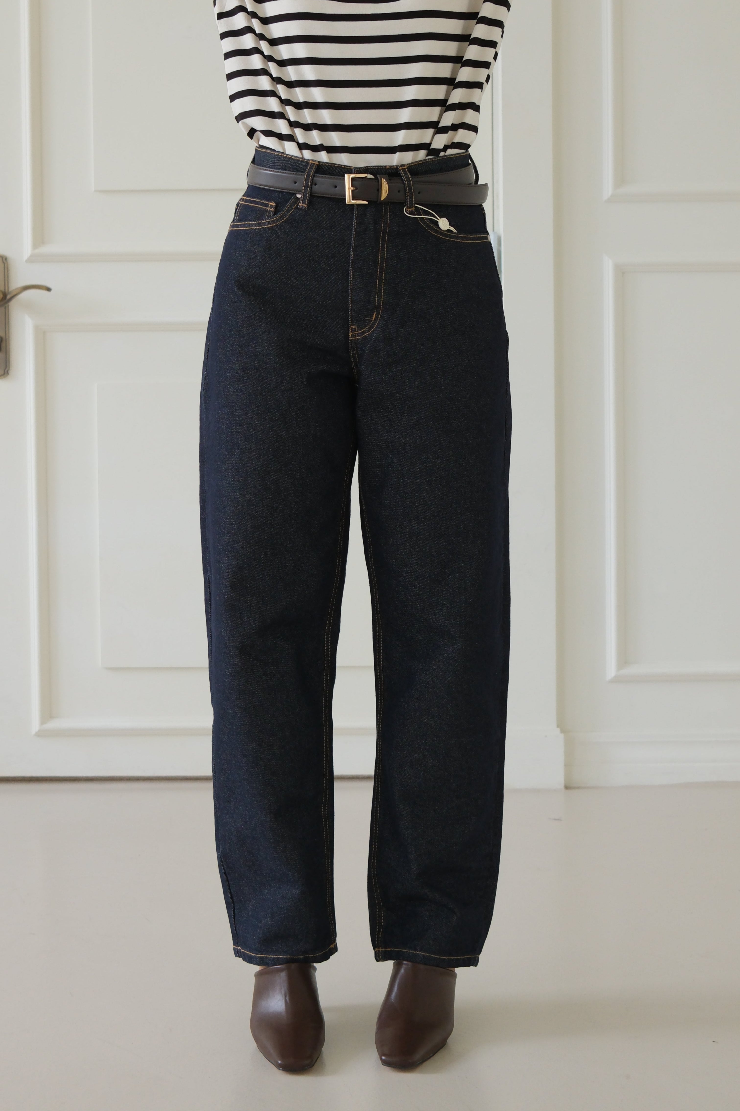 Edith high-rise vintage straight jeans