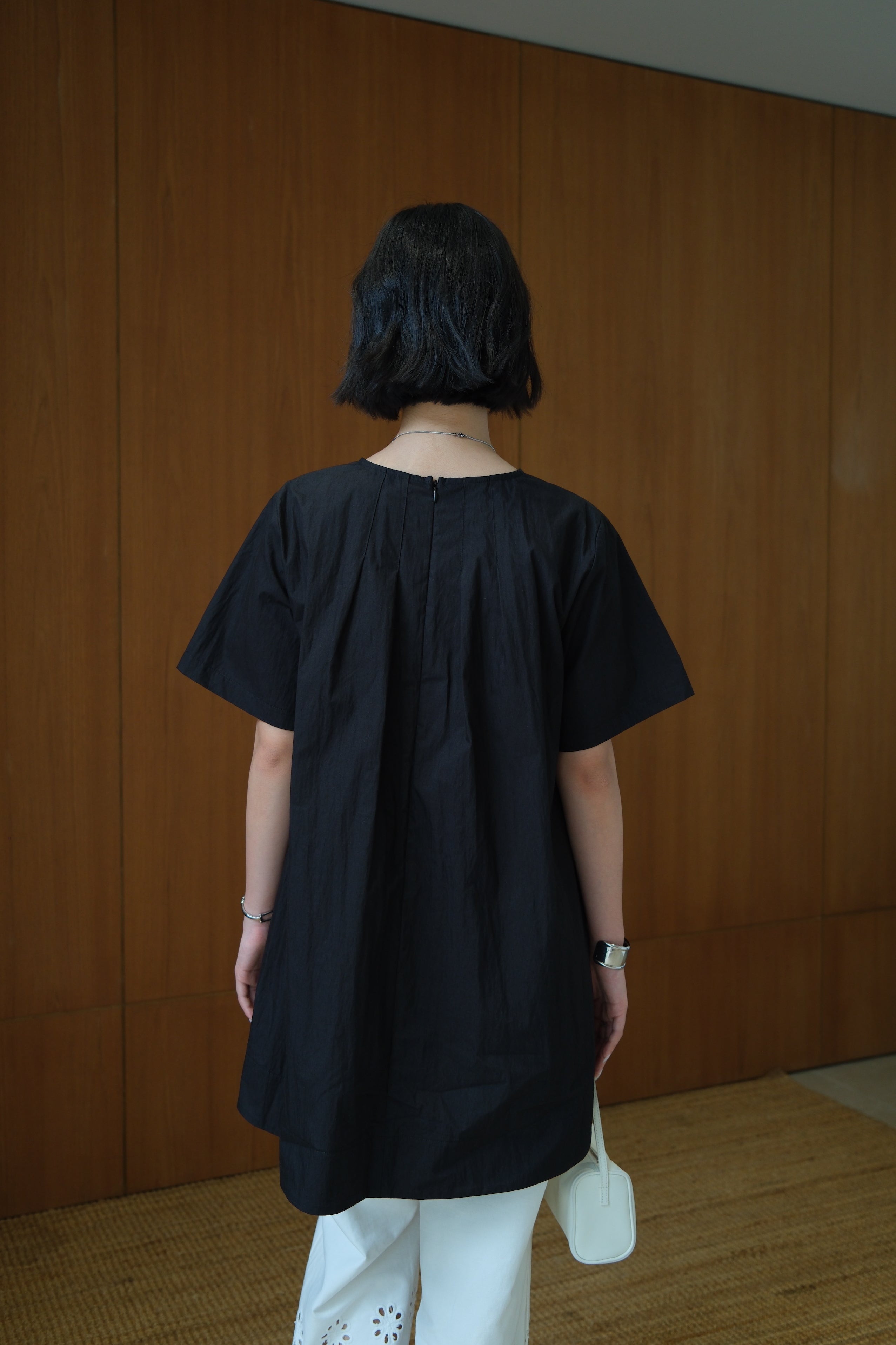 Preppy Short-Sleeve A-line Dress