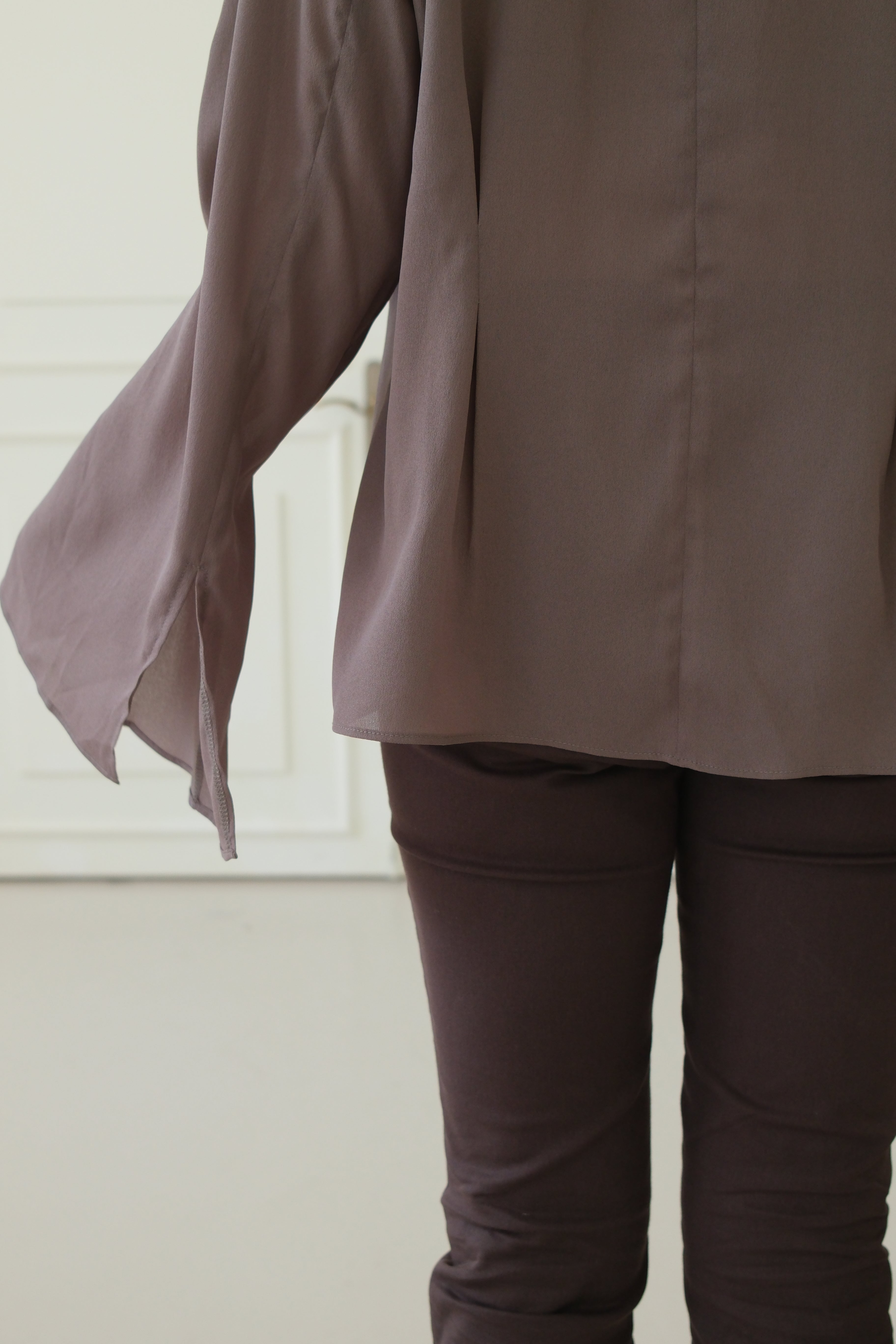 boho sheer blouse