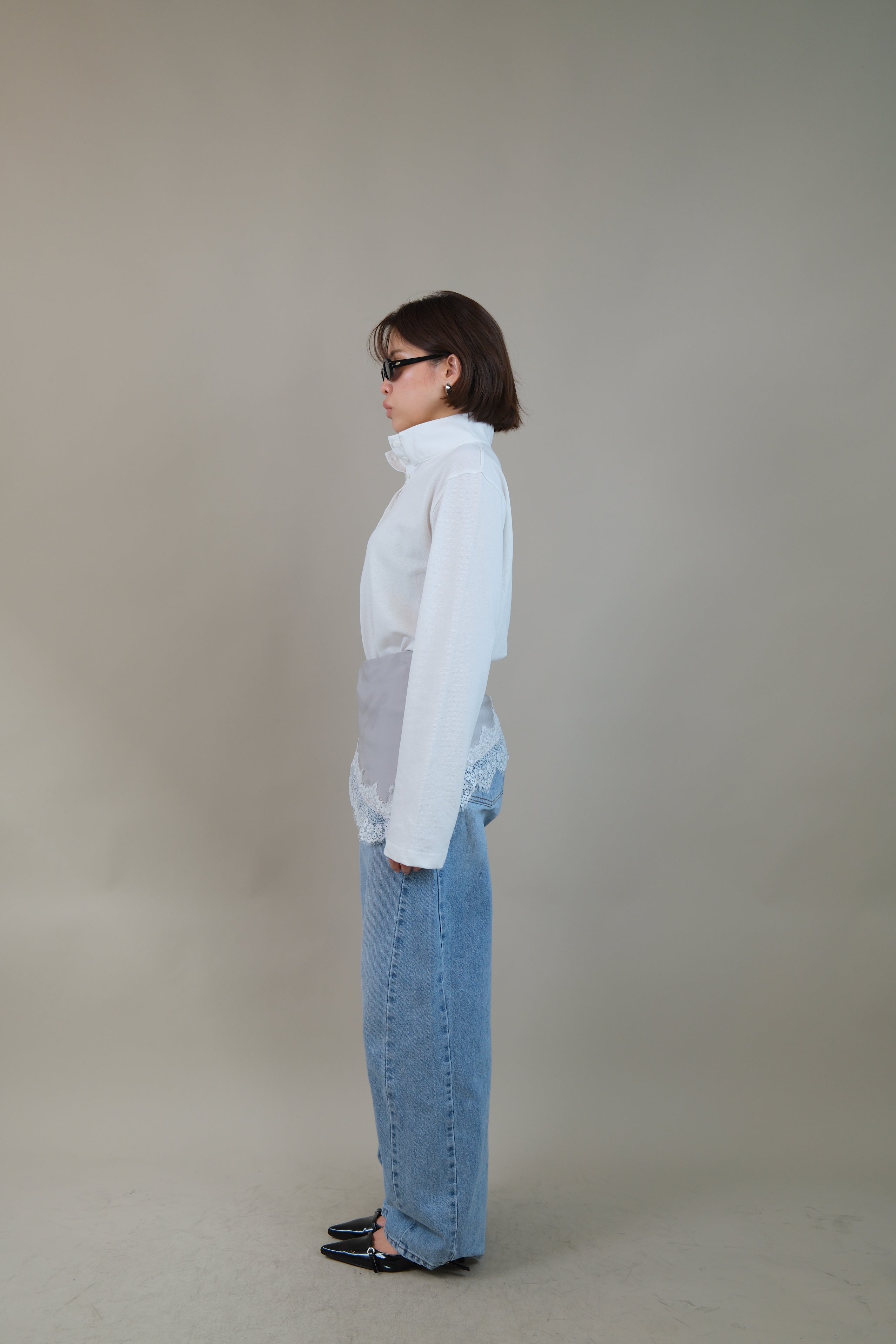 Arden Mock Henley Long Sleeve Tee