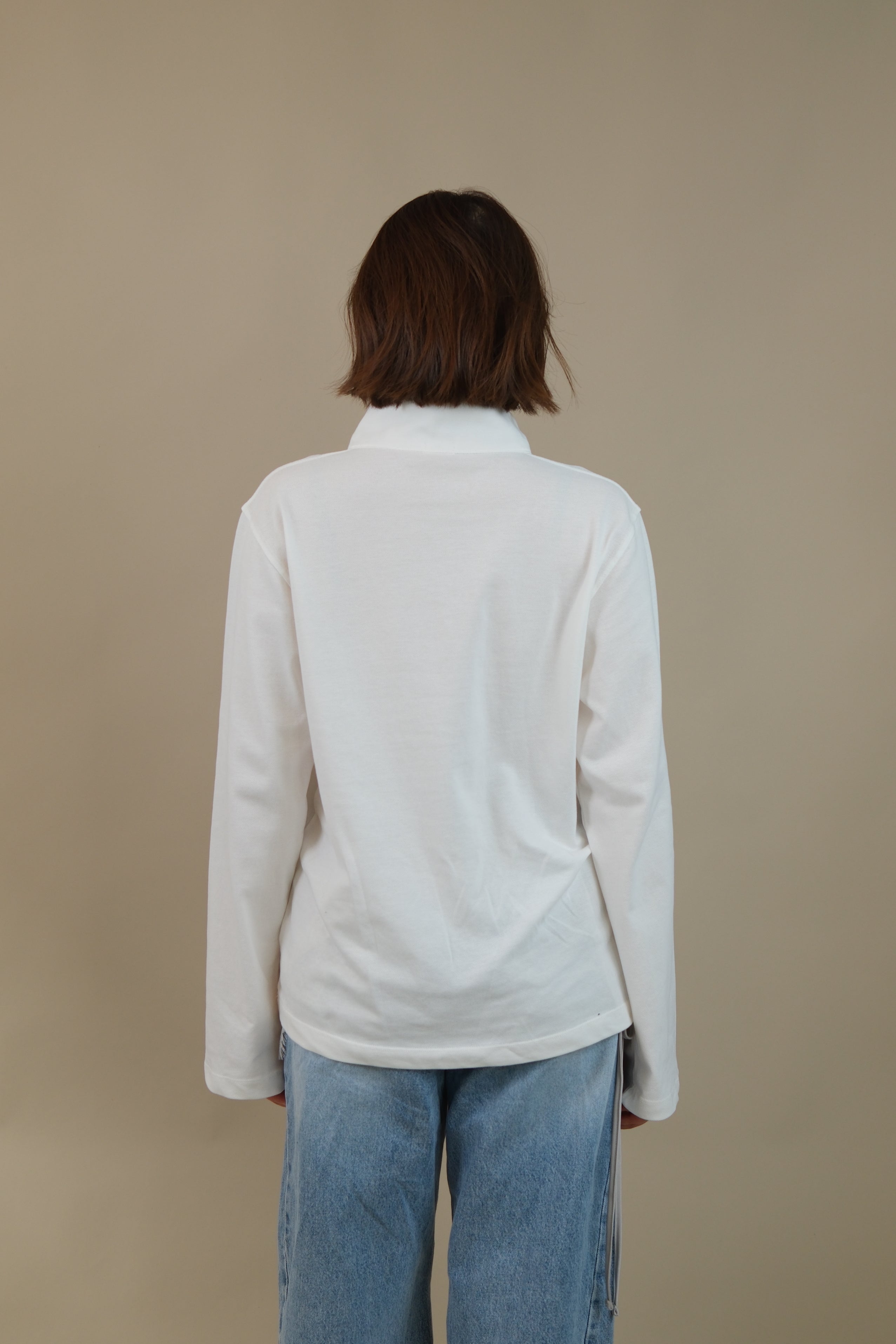 Arden Mock Henley Long Sleeve Tee