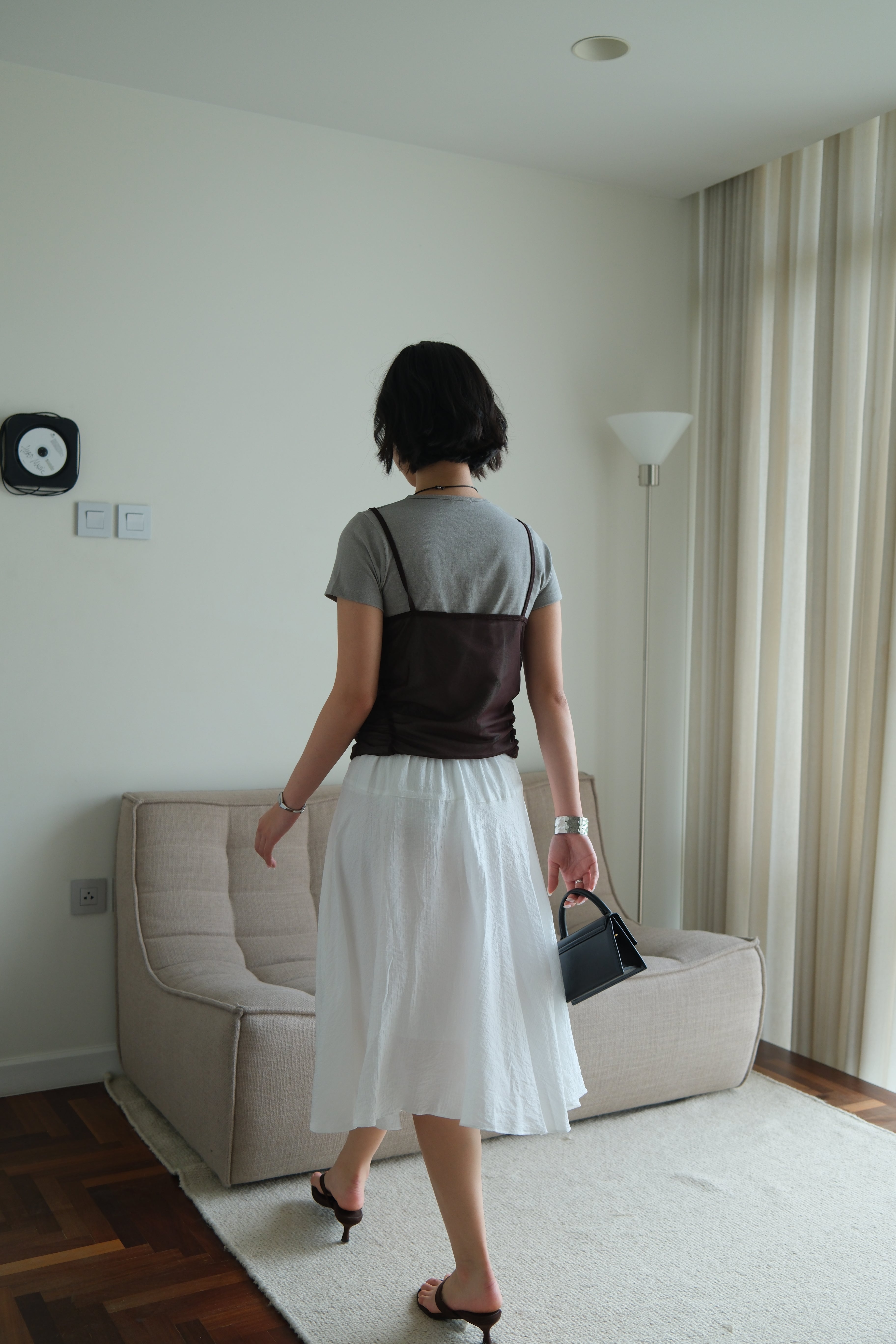 Sena Flowy Midi Skirt
