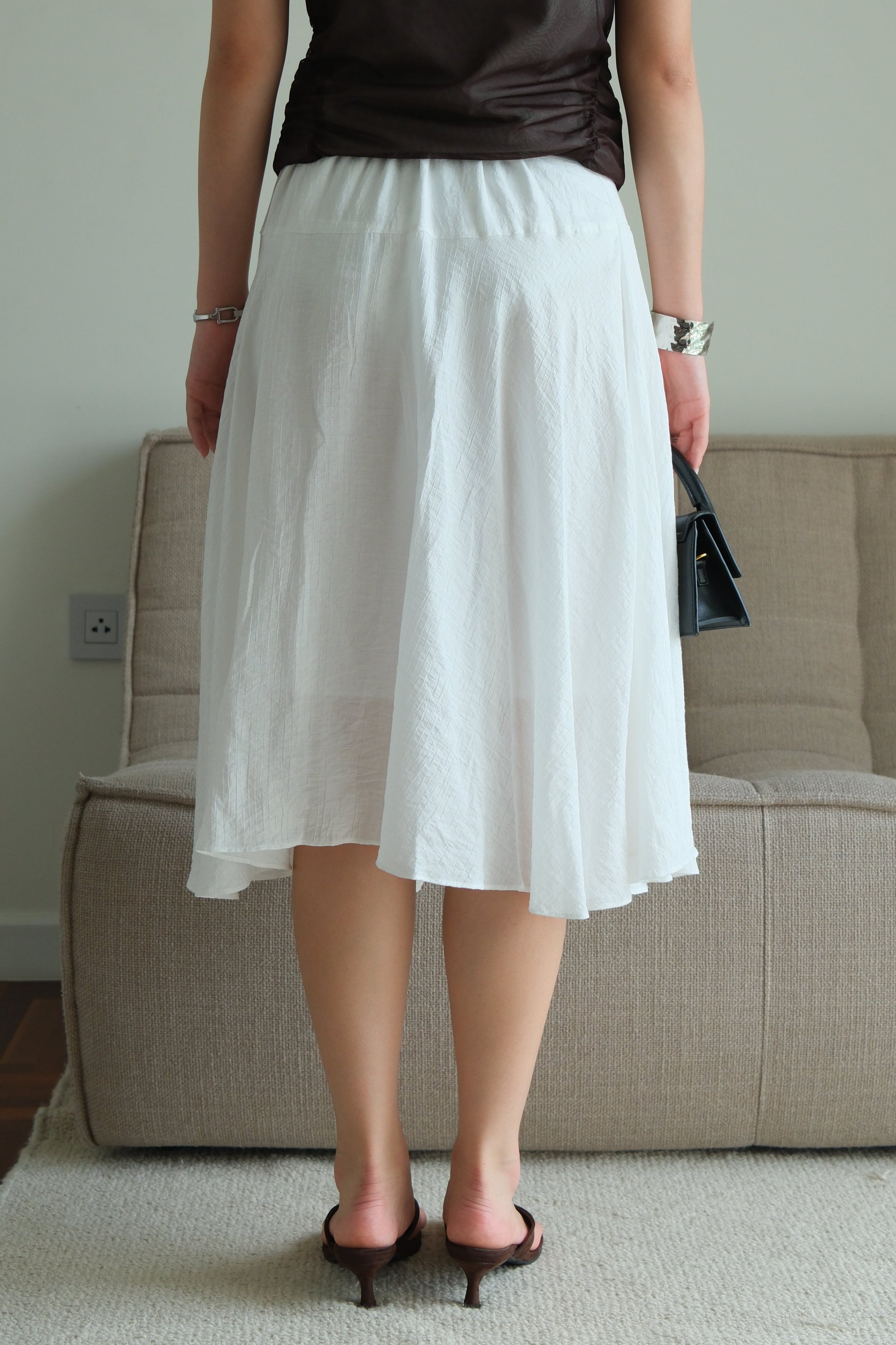 Sena Flowy Midi Skirt
