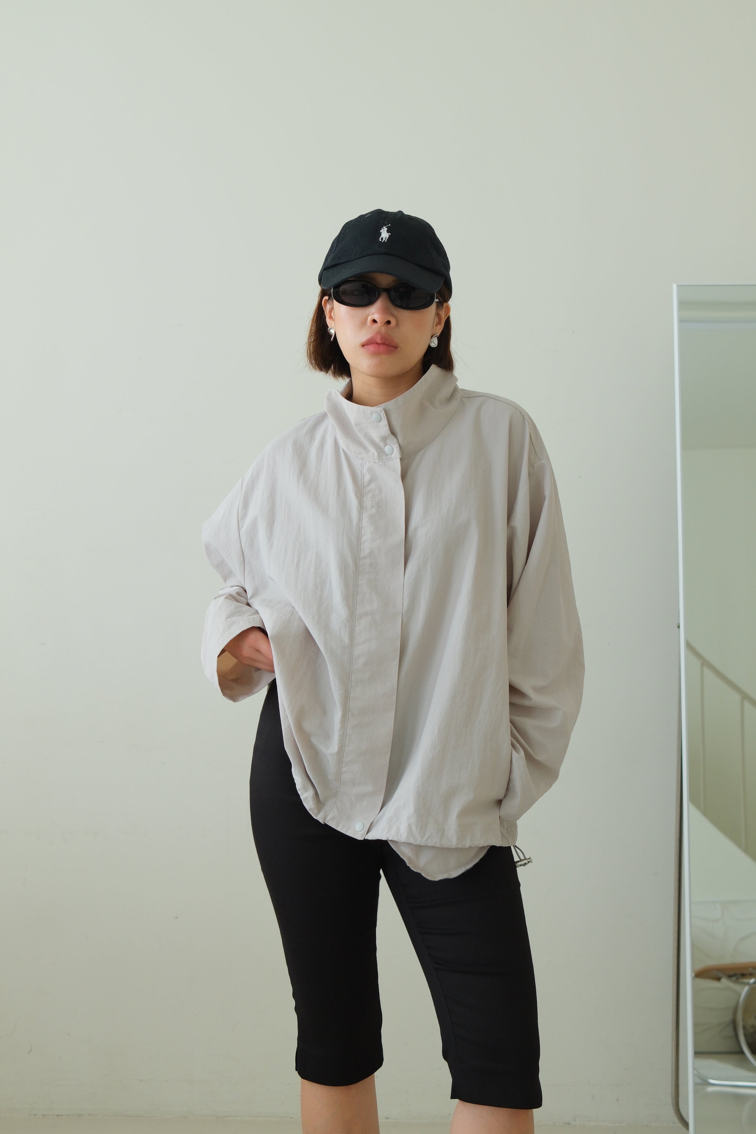 Airy Windbreaker Jacket