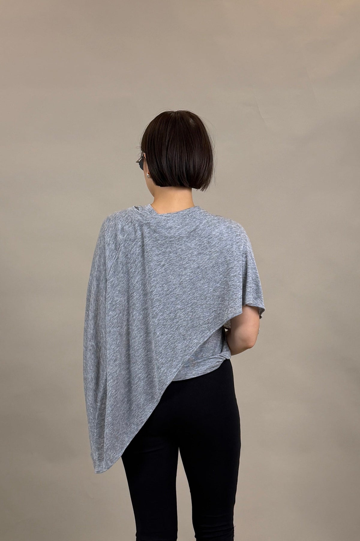 Miu Layered Cape Top