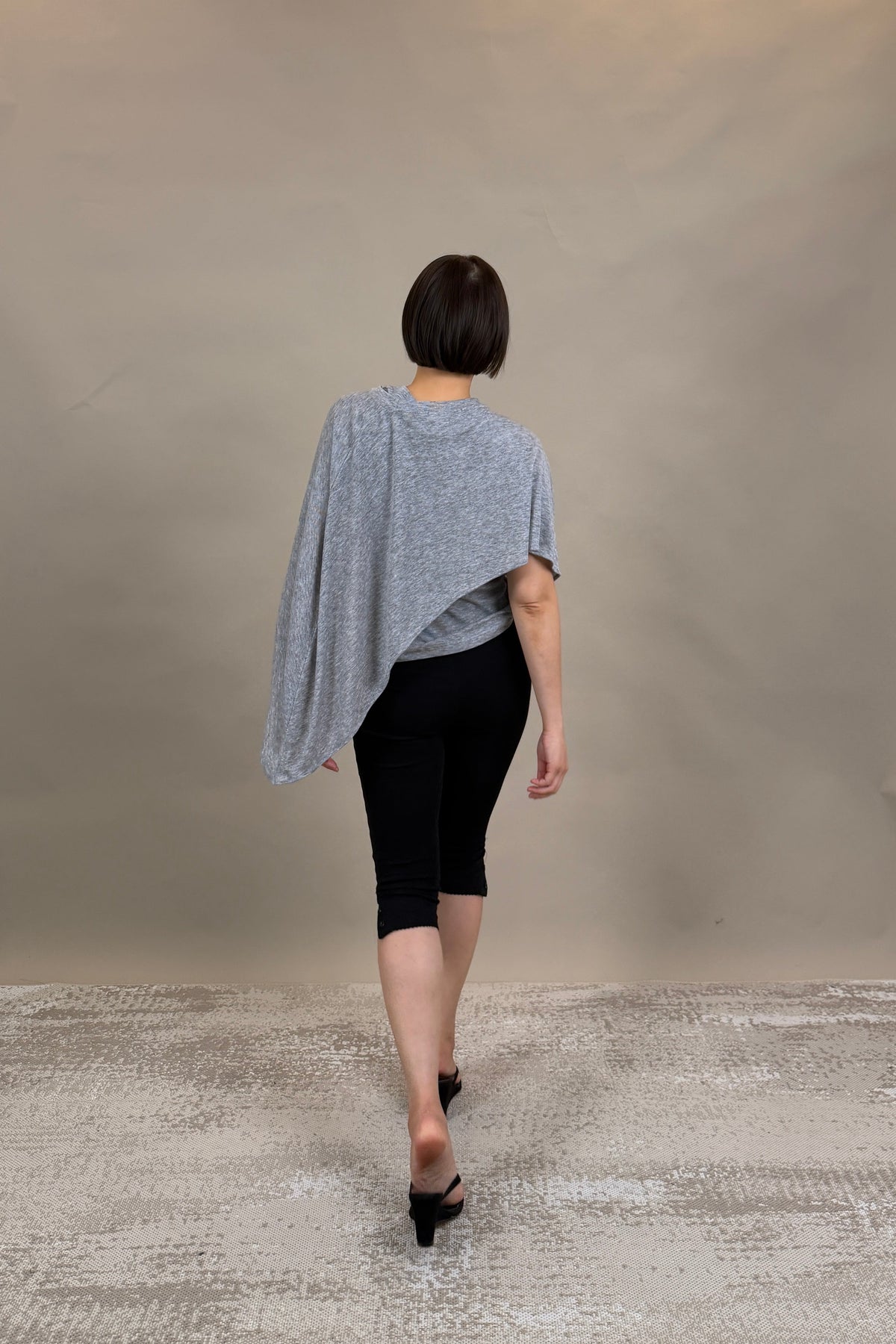 Miu Layered Cape Top