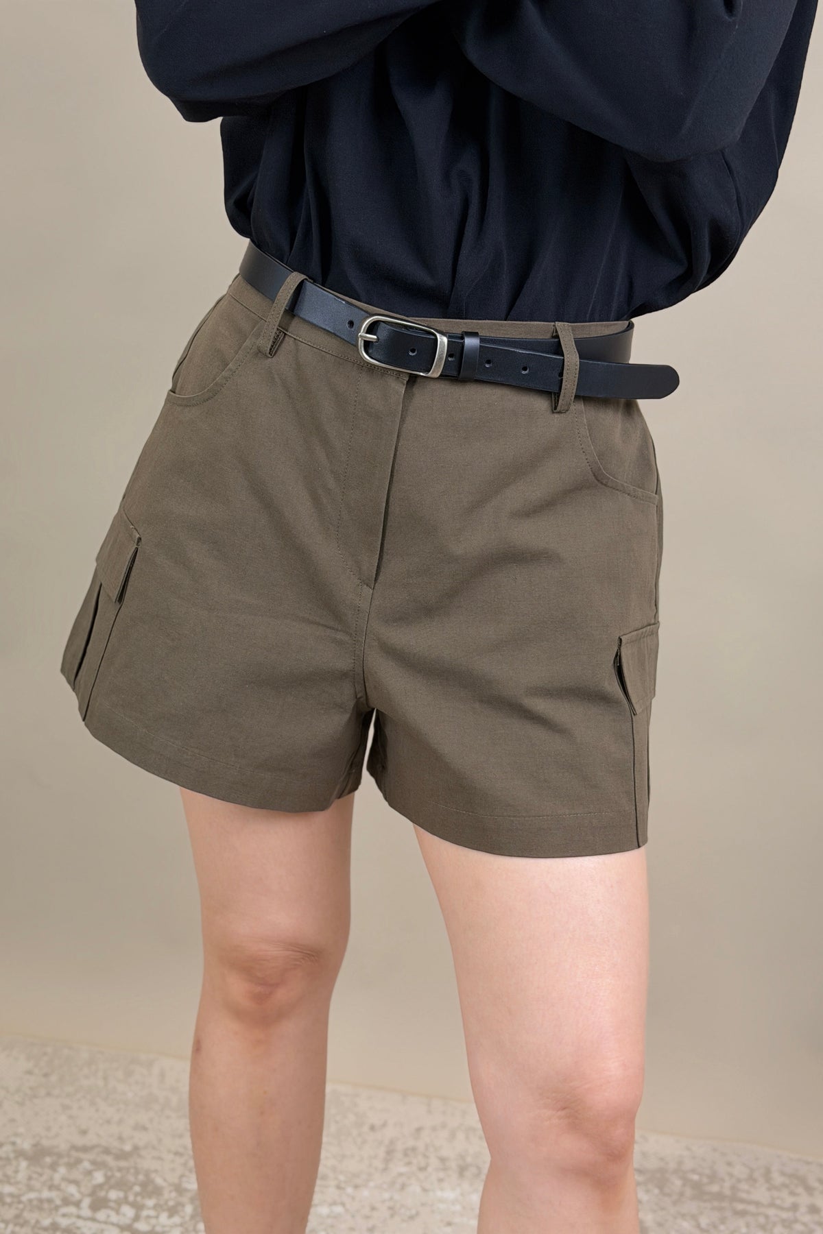 Mila Cargo Pocket Shorts