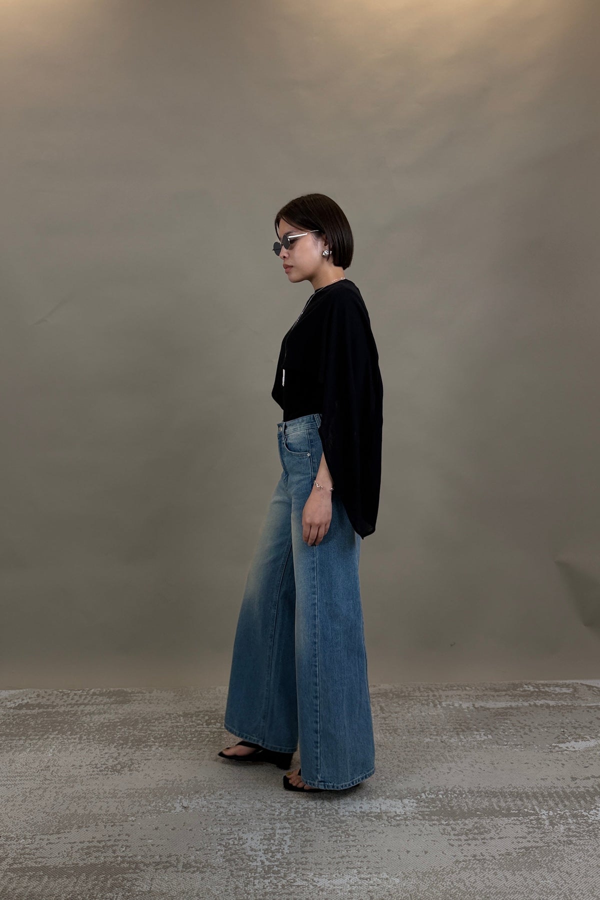 Miu Layered Cape Top