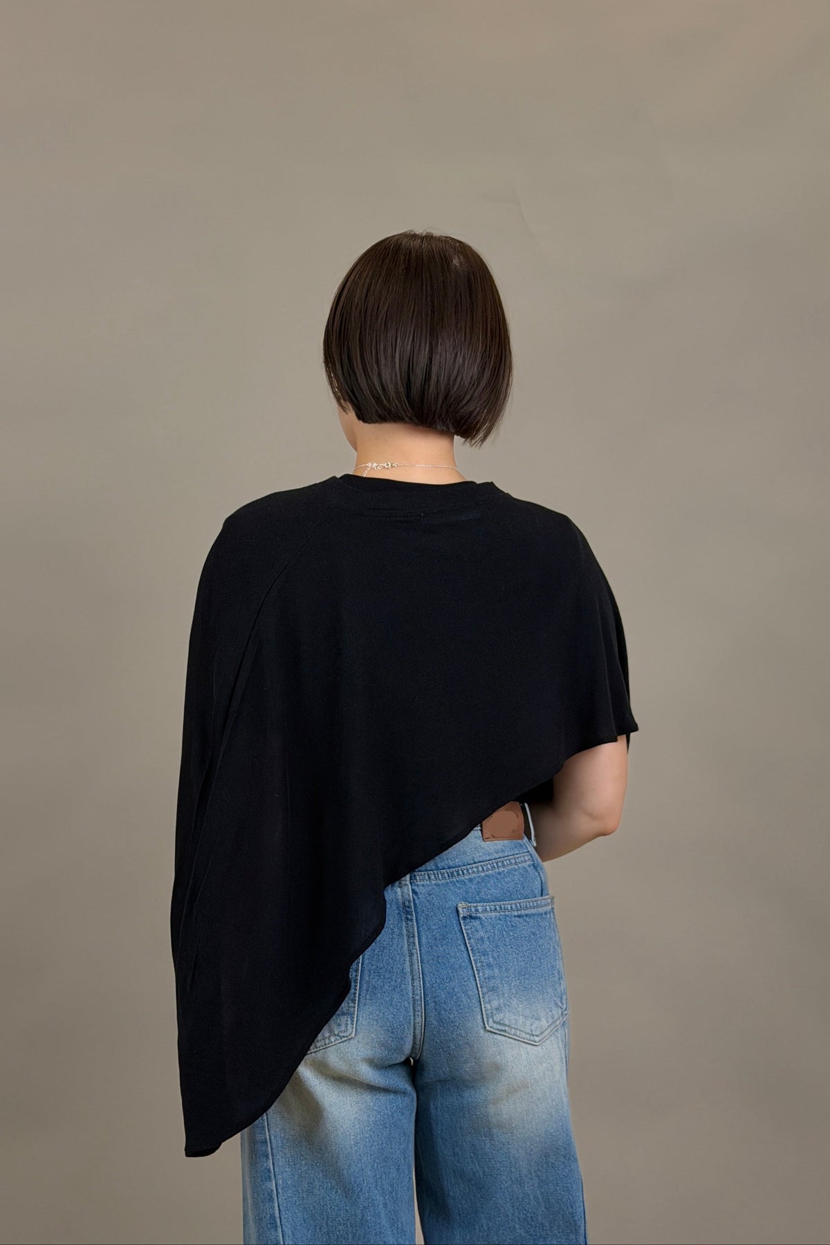 Miu Layered Cape Top