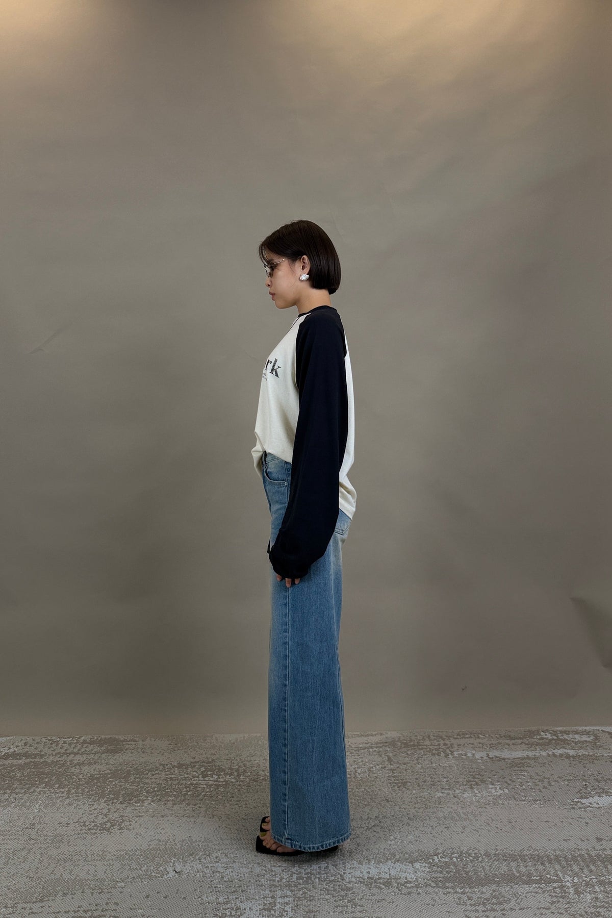 Newyork Raglan Pastel Sleeve Top