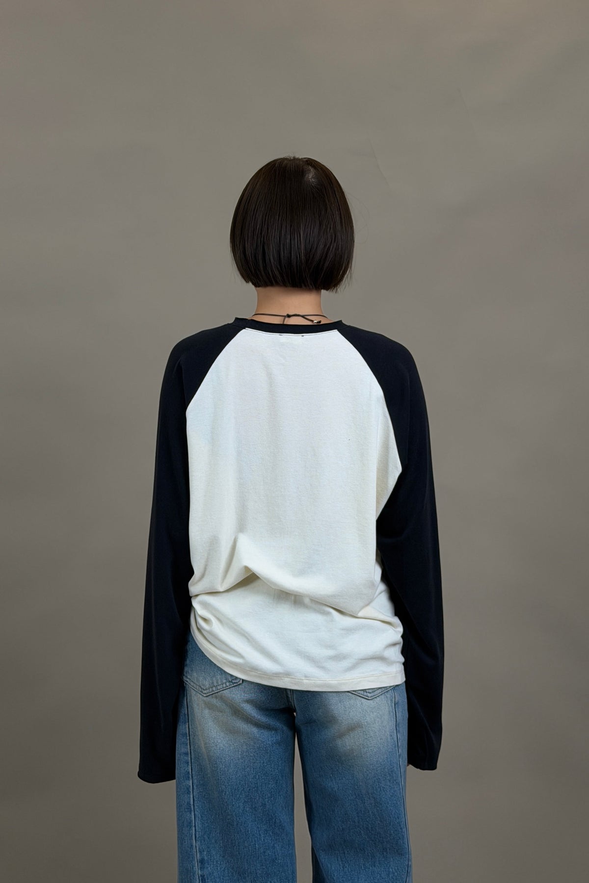 Newyork Raglan Pastel Sleeve Top