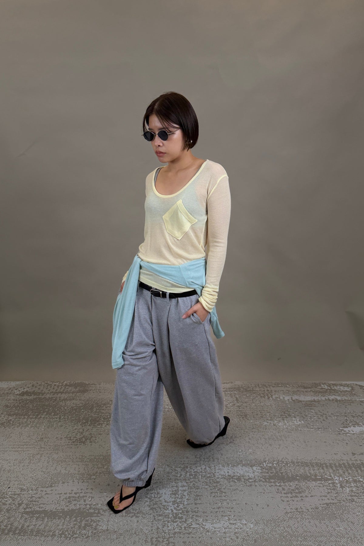 Tilt Pocket Sheer Tee