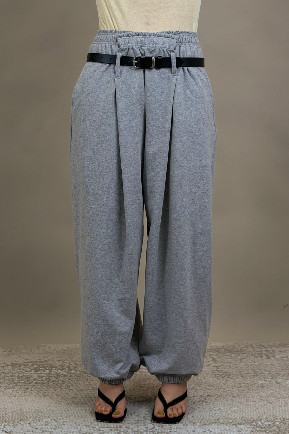 Romy Double Waist Sweatpants