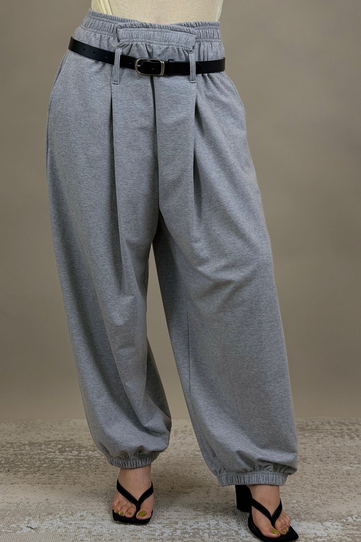 Romy Double Waist Sweatpants