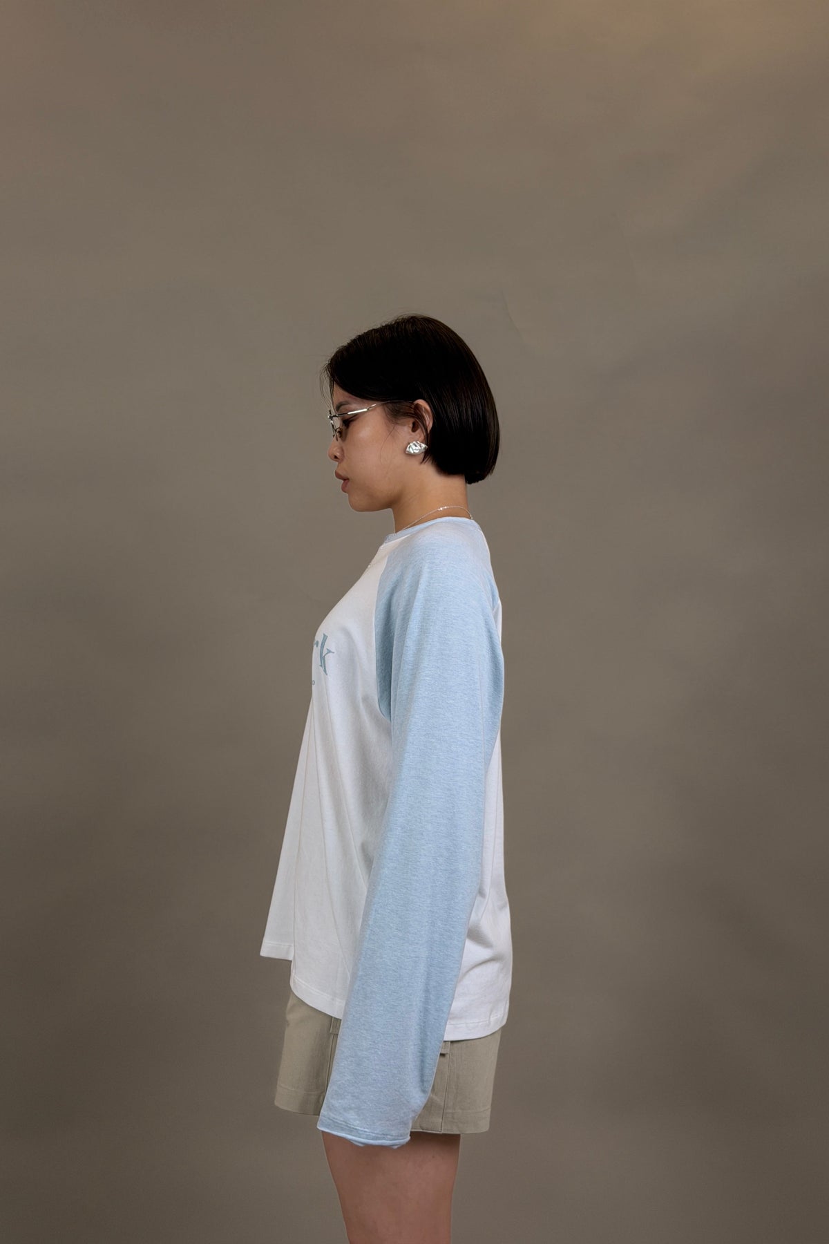 Newyork Raglan Pastel Sleeve Top