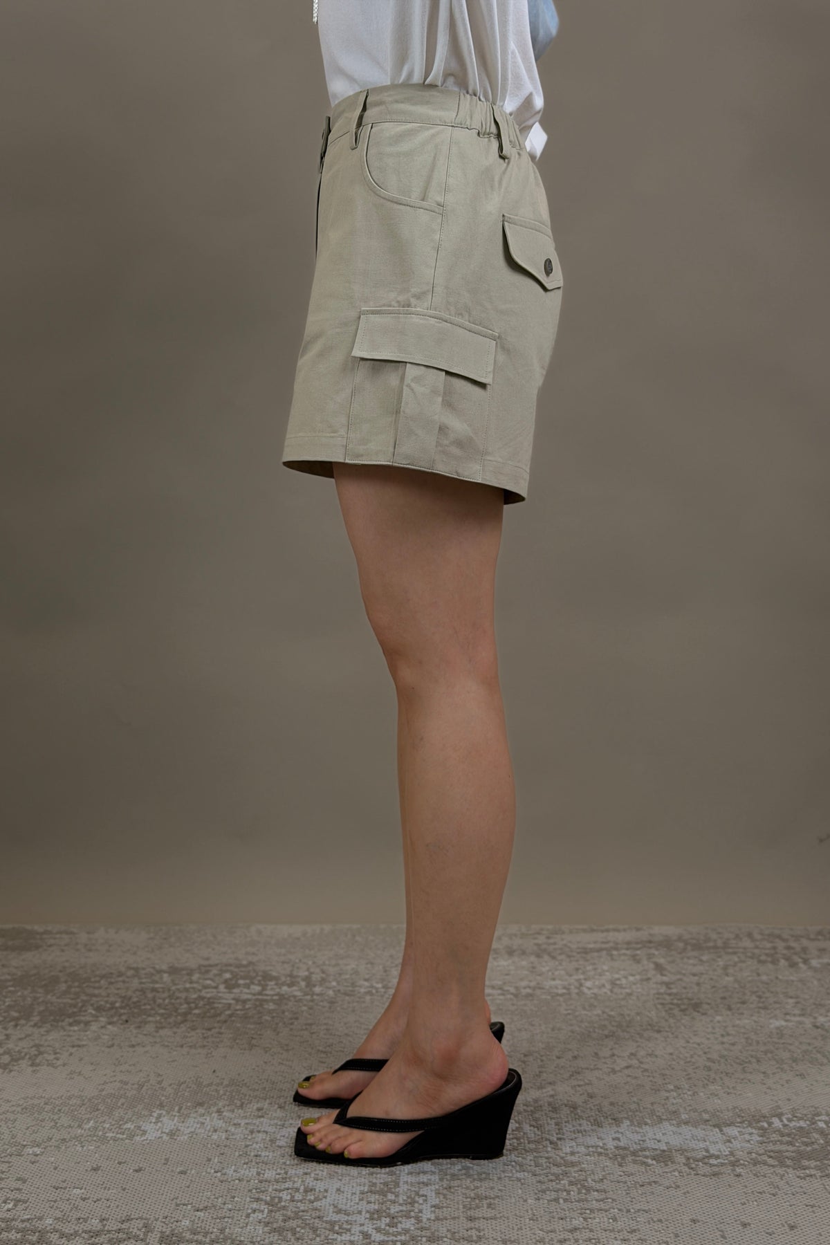 Mila Cargo Pocket Shorts