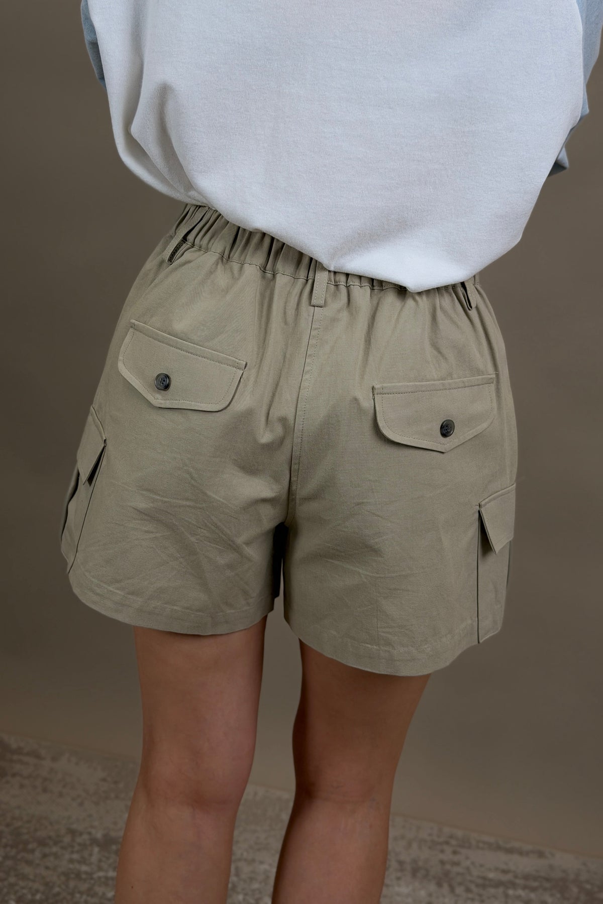 Mila Cargo Pocket Shorts