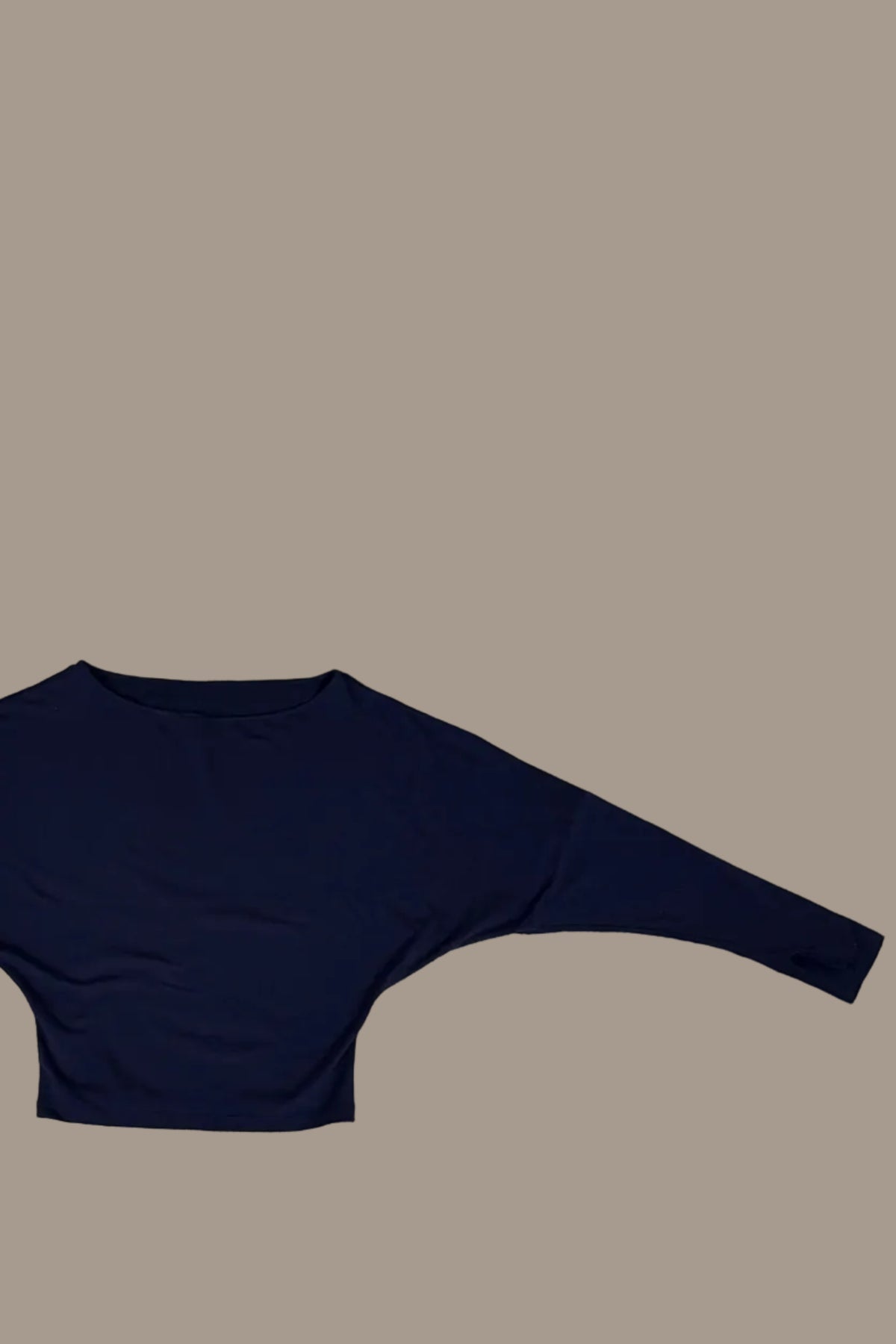 Noelle Thumbhole Boat Neck Top