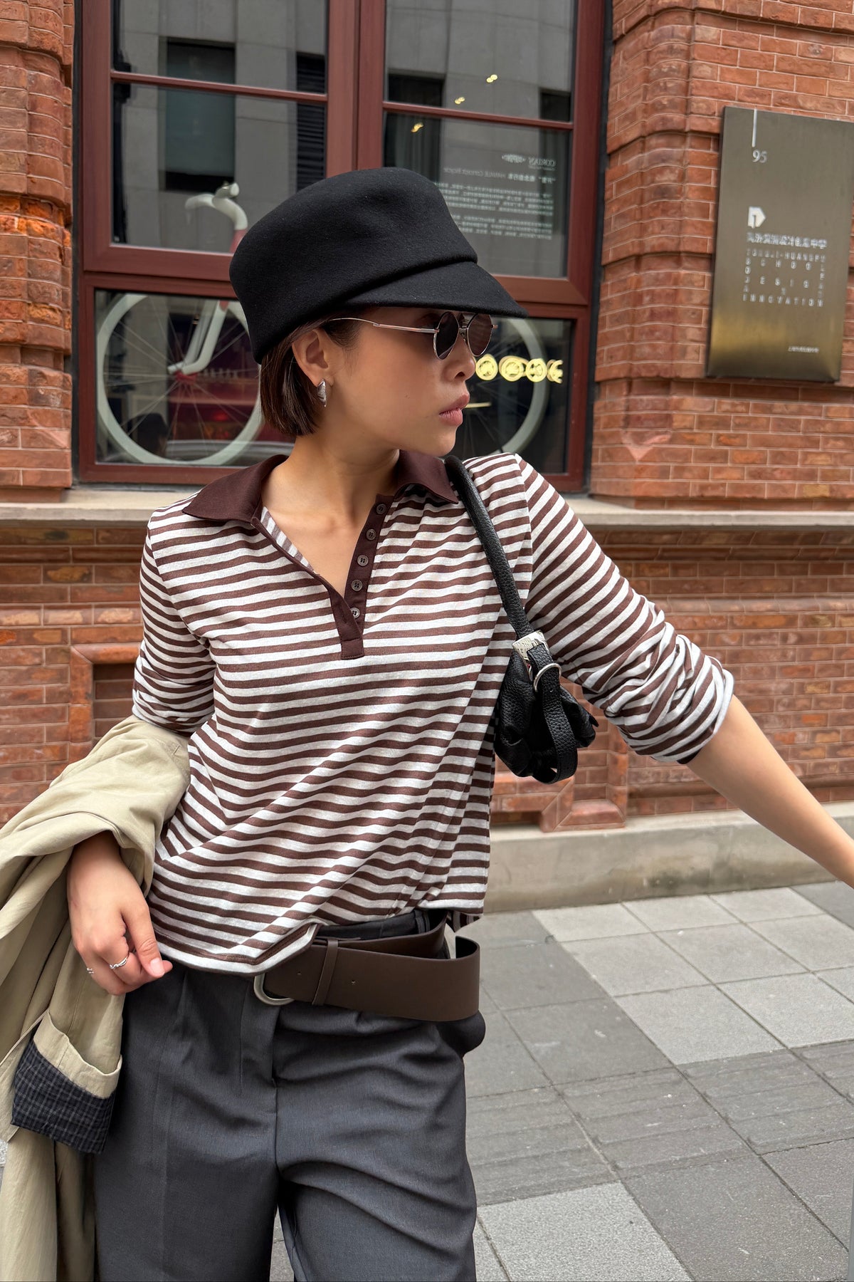 Soren Lightweight Stripe Polo