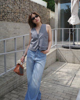 Double layer vest suit