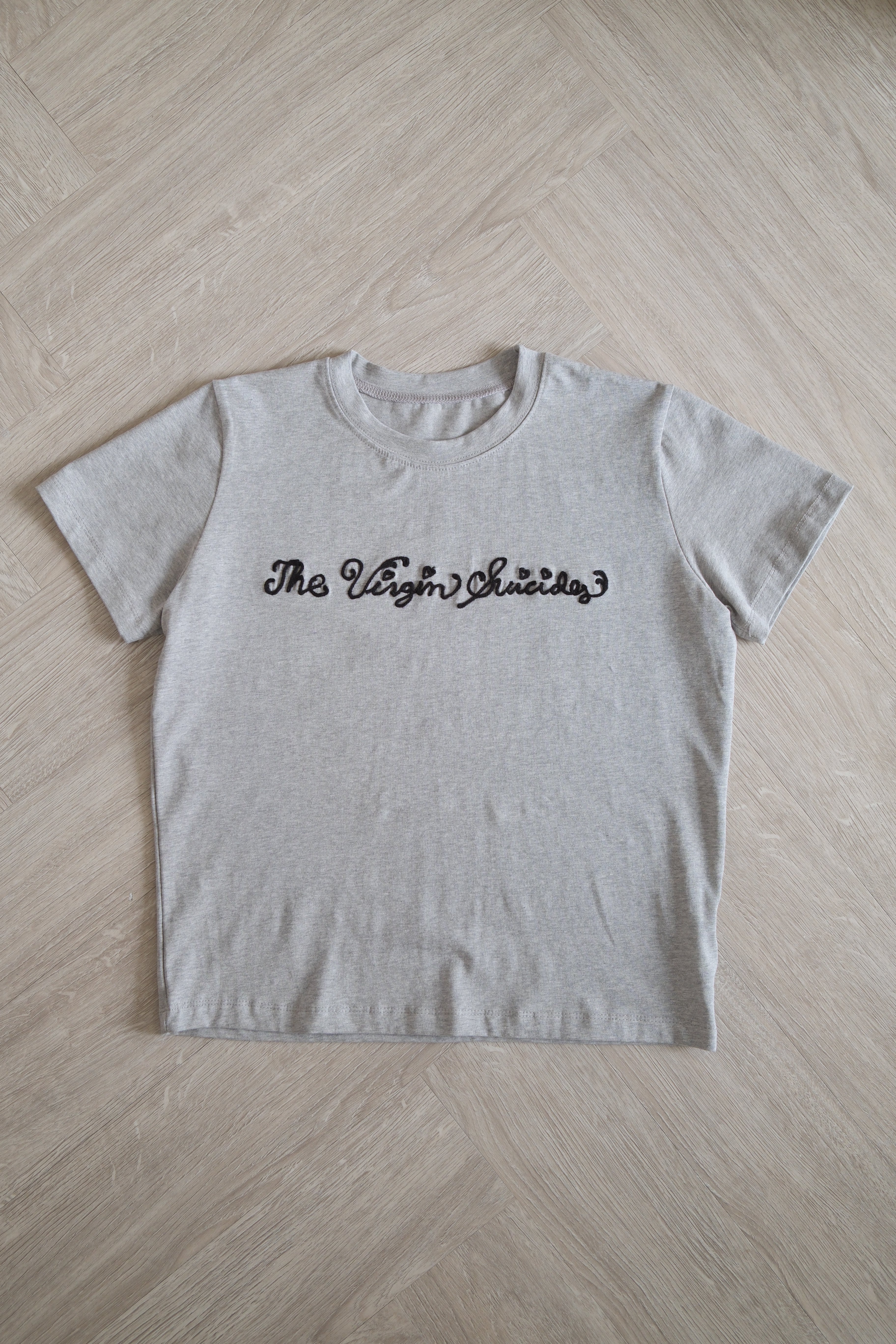 the virgin embroidered soft tee