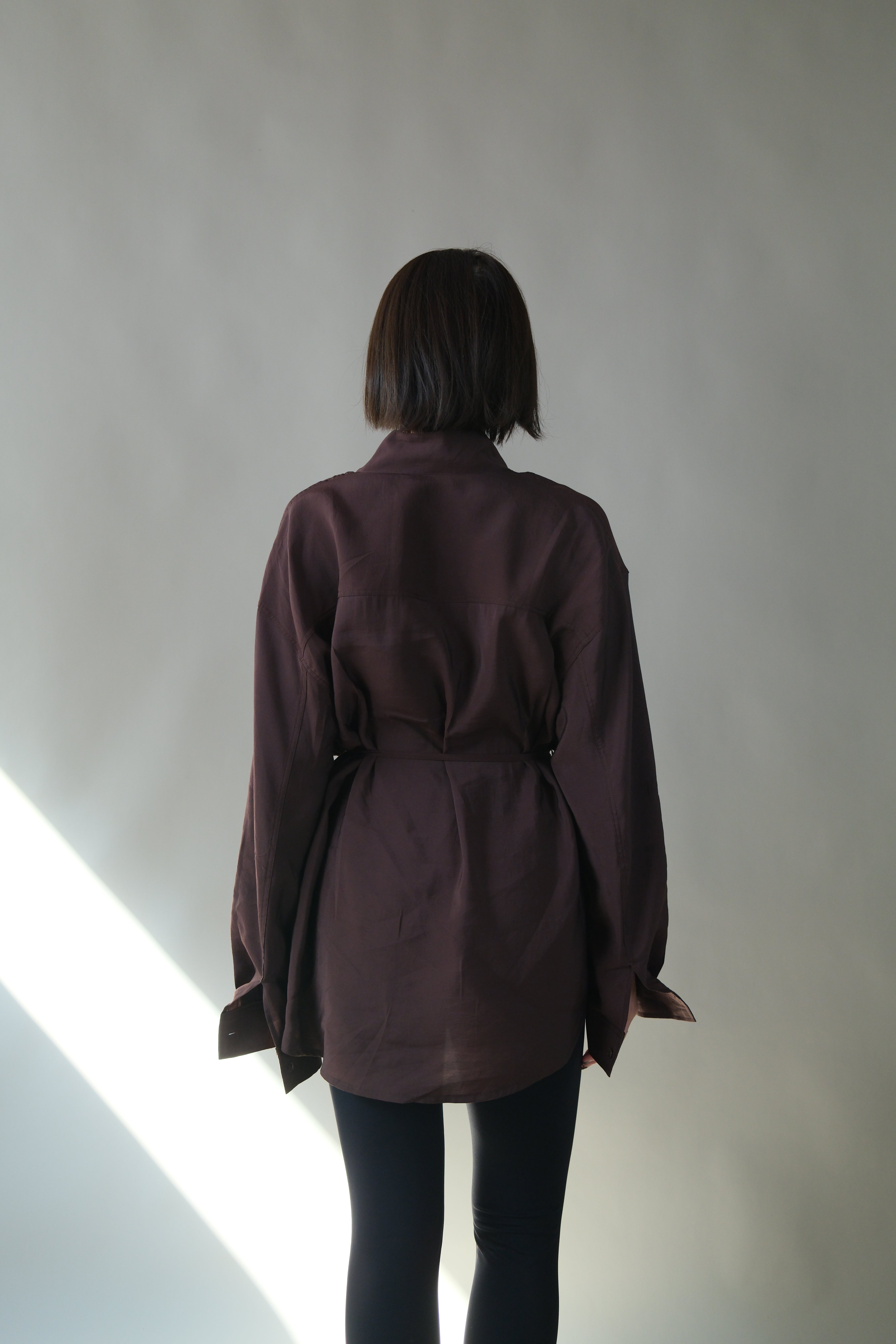 Hej funnel sheer shirt