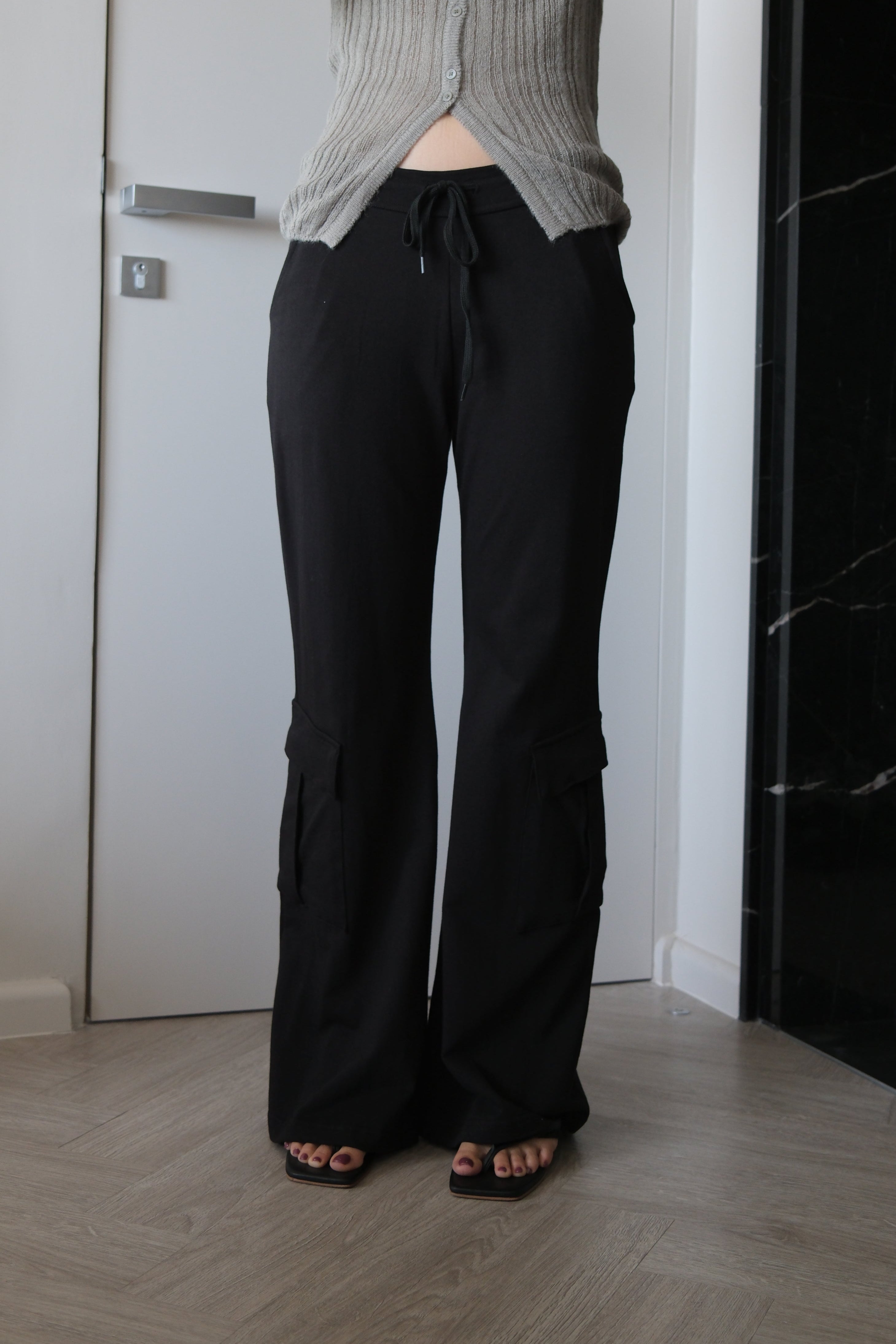 Vintage cargo flared pants