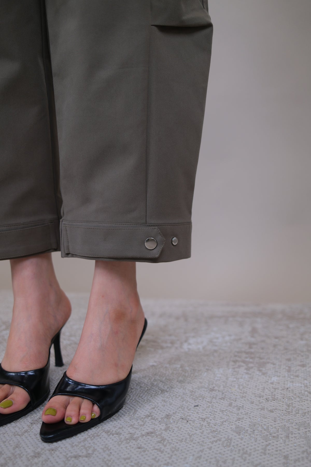 Kori Curved Crop Trousers