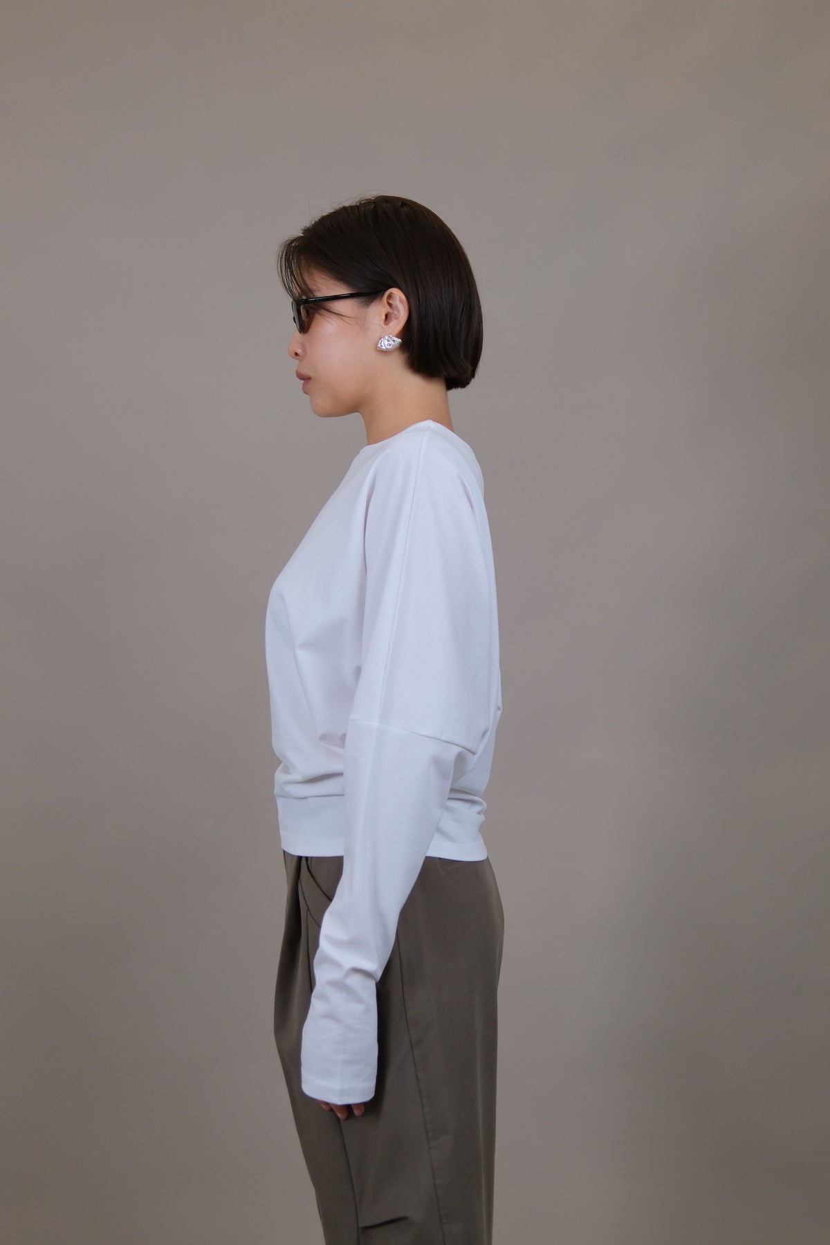 Noelle Thumbhole Boat Neck Top