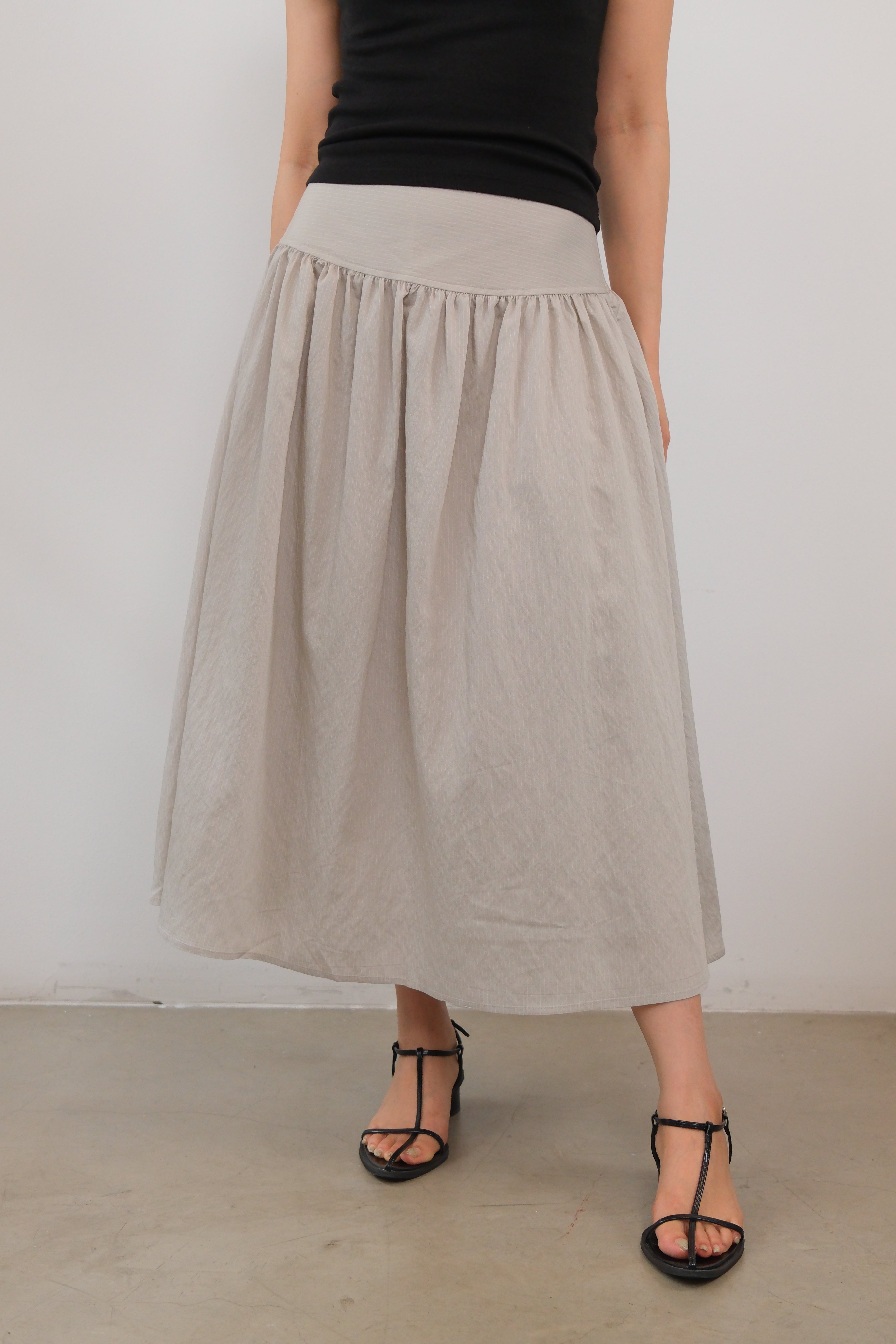 Rotti sheer maxi skirt