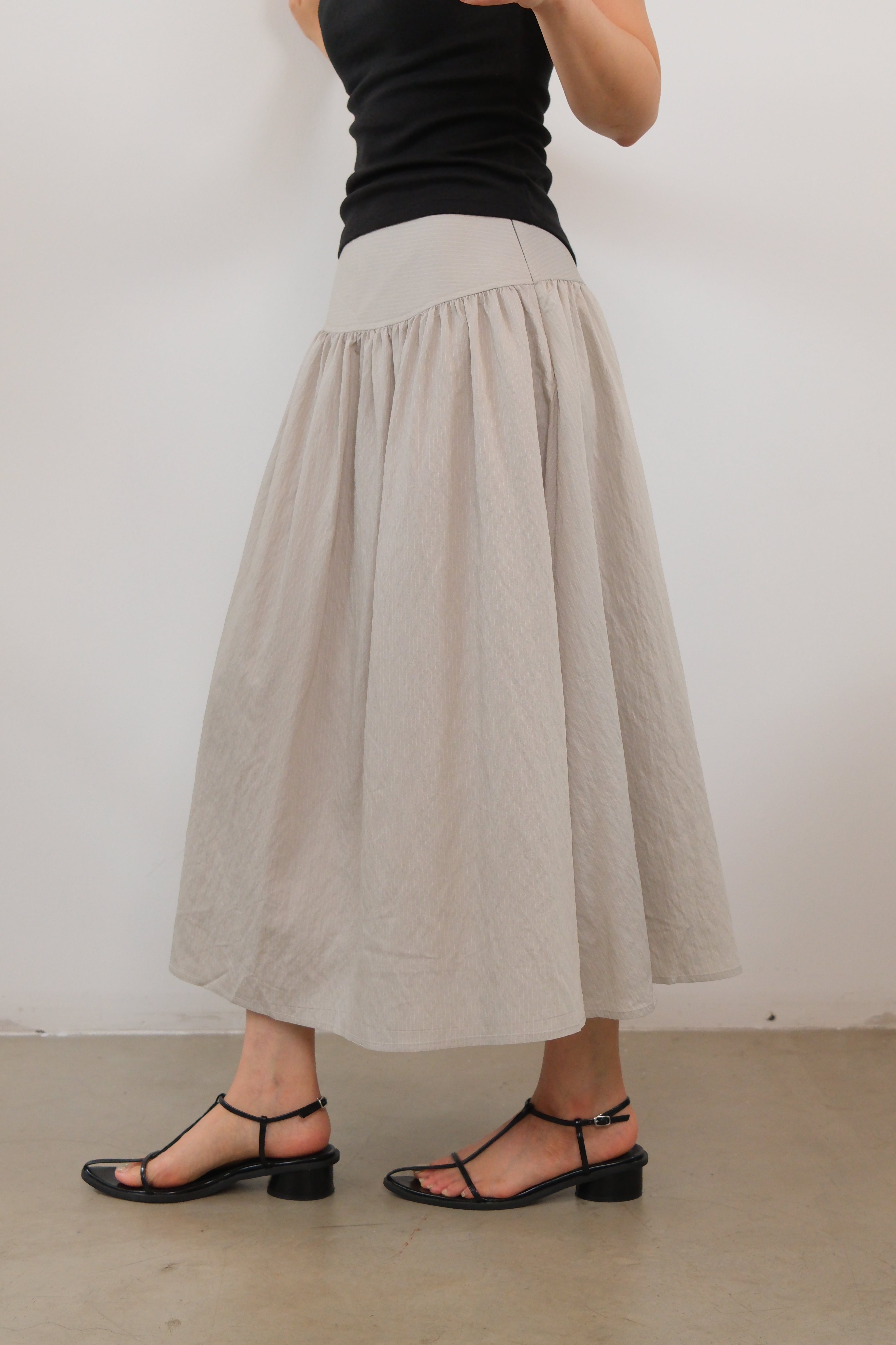 Rotti sheer maxi skirt