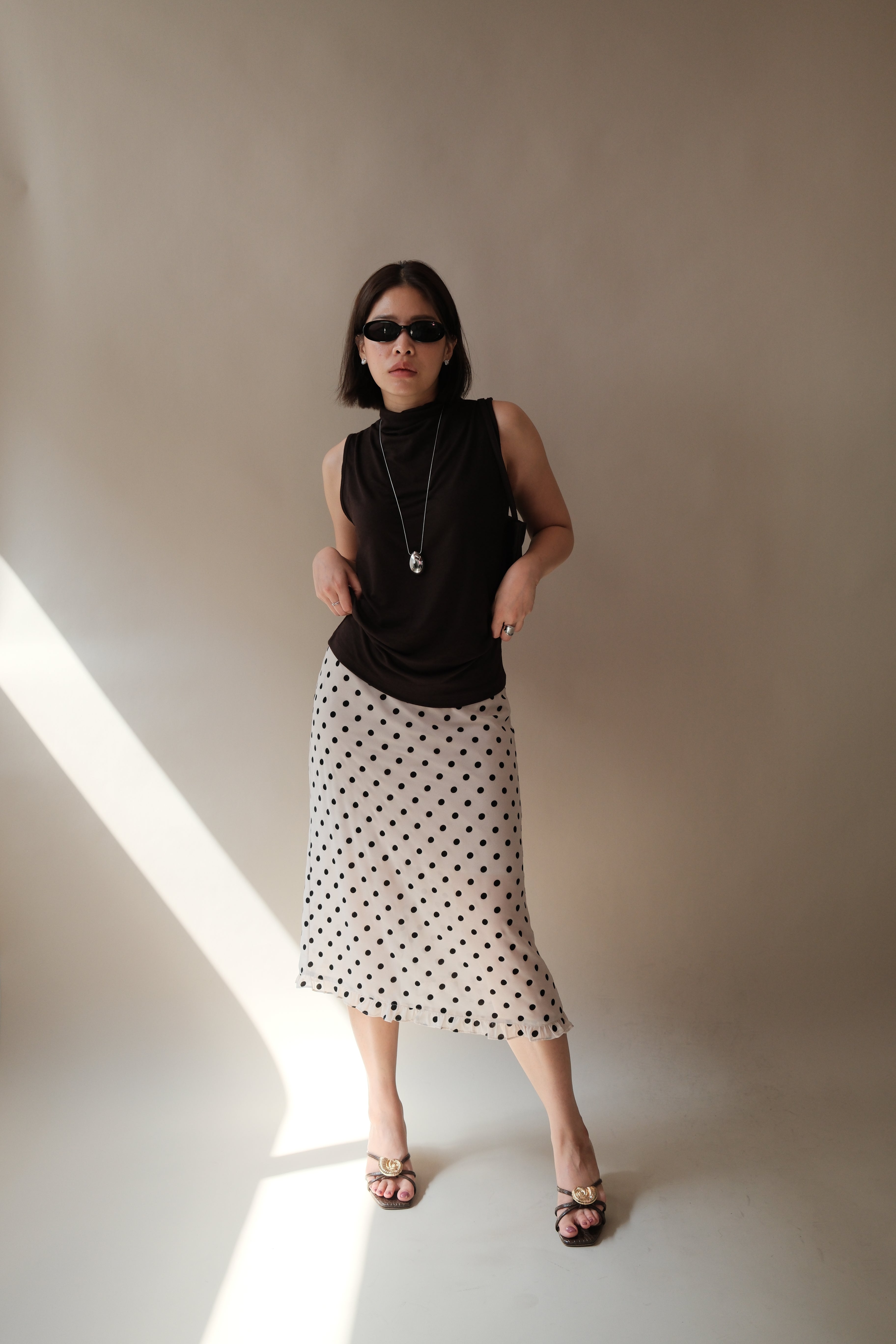 Aime turtleneck tank top
